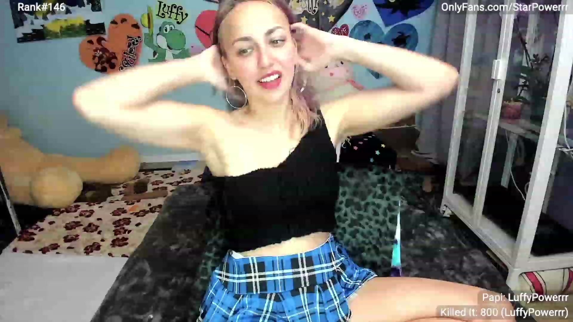Gallery image thumbnail from StarPowerrr's myfreecams stream on, 03/02/2024, 08:16 image 4 of 20
