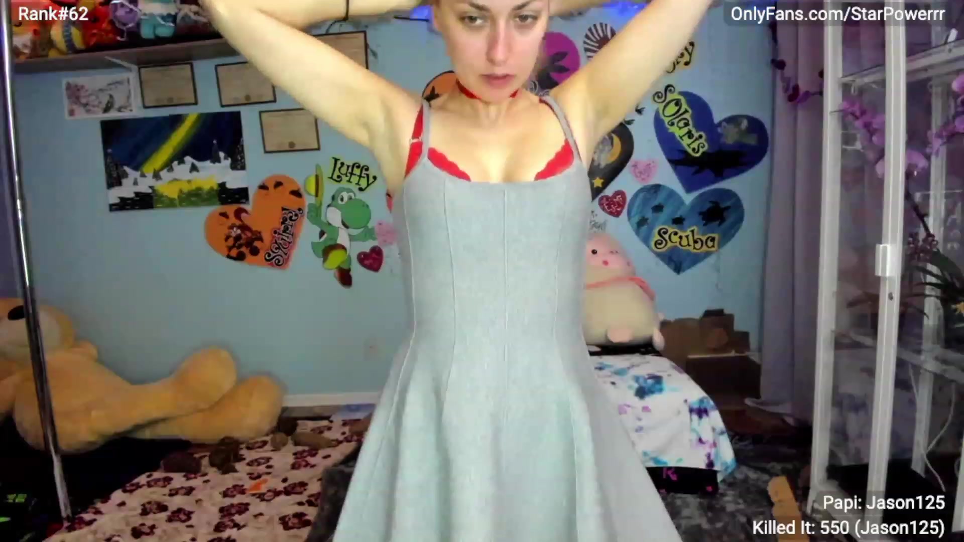 Gallery image thumbnail from StarPowerrr's myfreecams stream on, 03/09/2024, 05:35 image 12 of 20