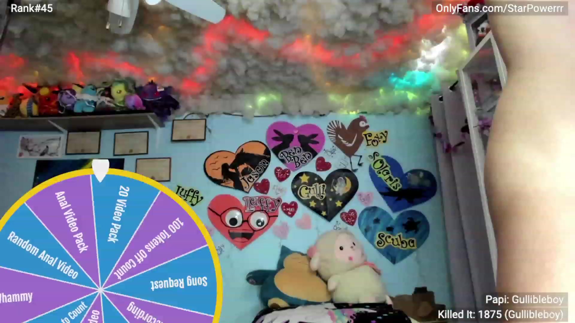 Gallery image thumbnail from StarPowerrr's myfreecams stream on, 03/12/2024, 07:49 image 17 of 20
