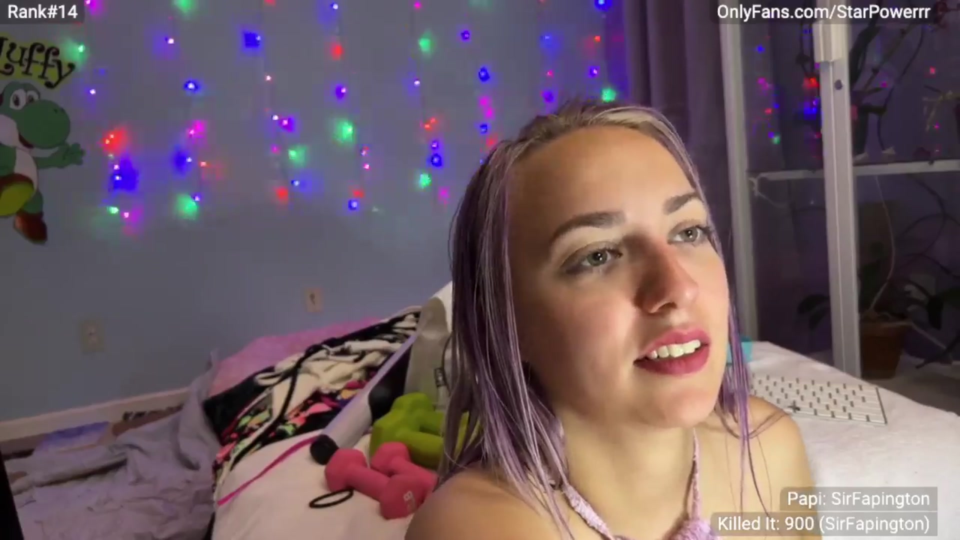 Gallery image thumbnail from StarPowerrr's myfreecams stream on, 04/08/2024, 03:53 image 17 of 20