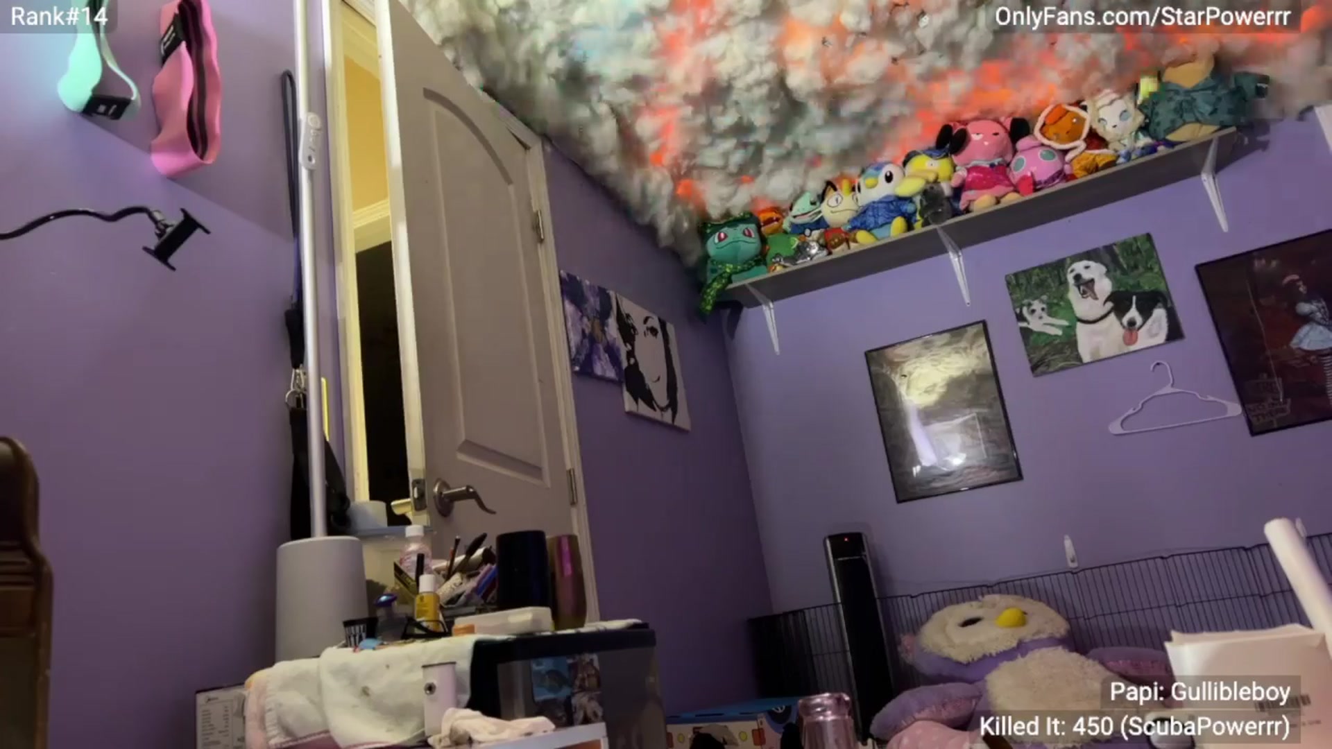Gallery image thumbnail from StarPowerrr's myfreecams stream on, 04/08/2024, 03:53 image 2 of 20