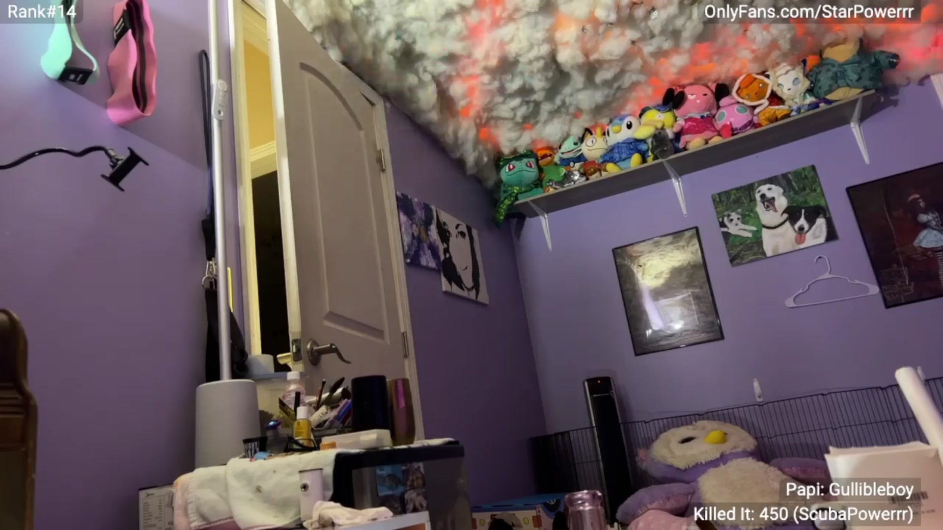 Gallery image thumbnail from StarPowerrr's myfreecams stream on, 04/08/2024, 03:53 image 3 of 20