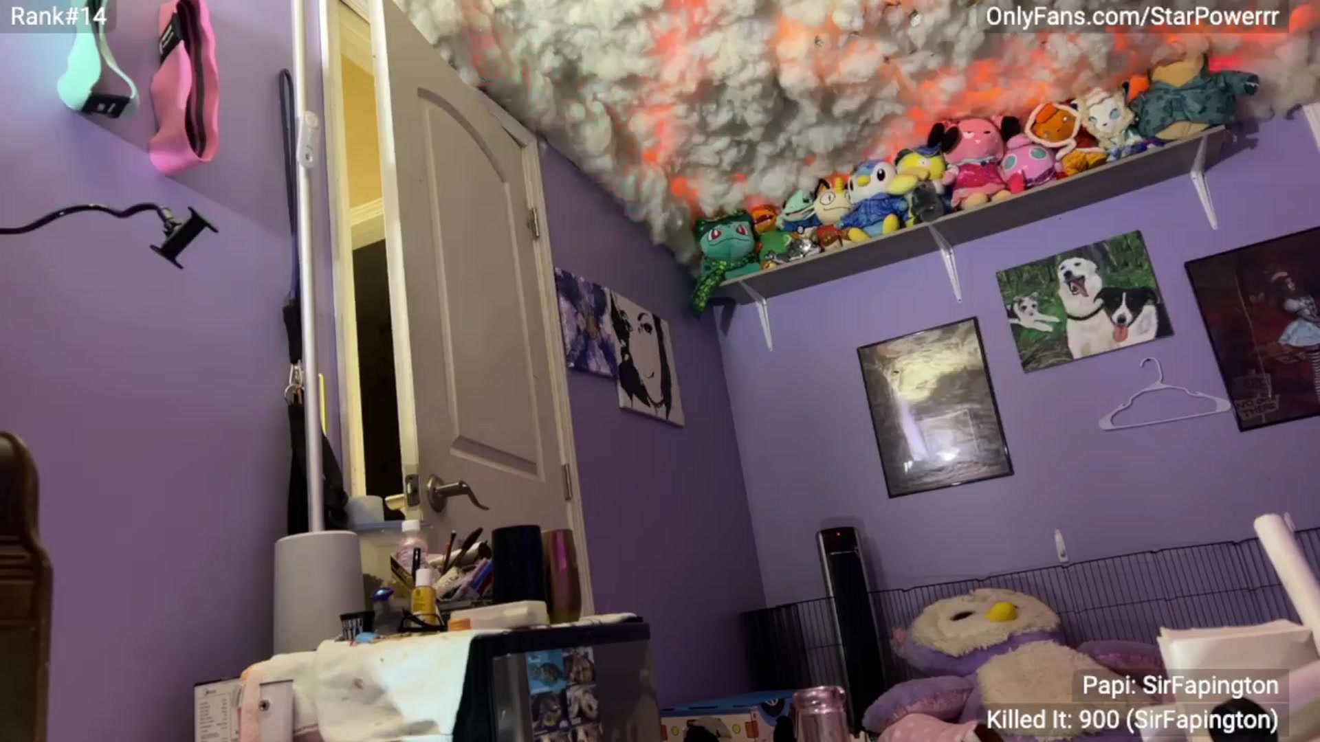 Gallery image thumbnail from StarPowerrr's myfreecams stream on, 04/08/2024, 03:53 image 5 of 20