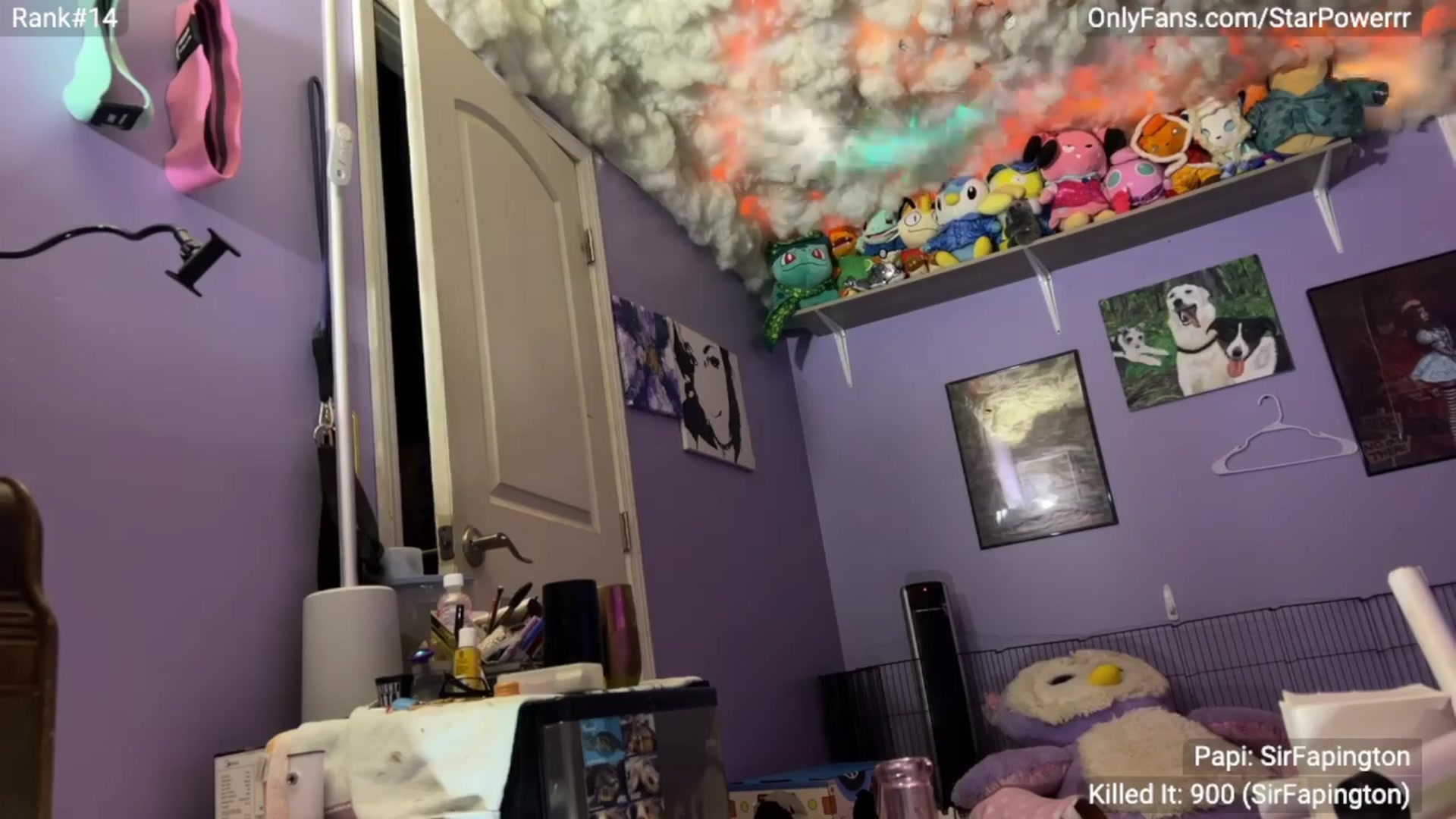 Gallery image thumbnail from StarPowerrr's myfreecams stream on, 04/08/2024, 03:53 image 7 of 20