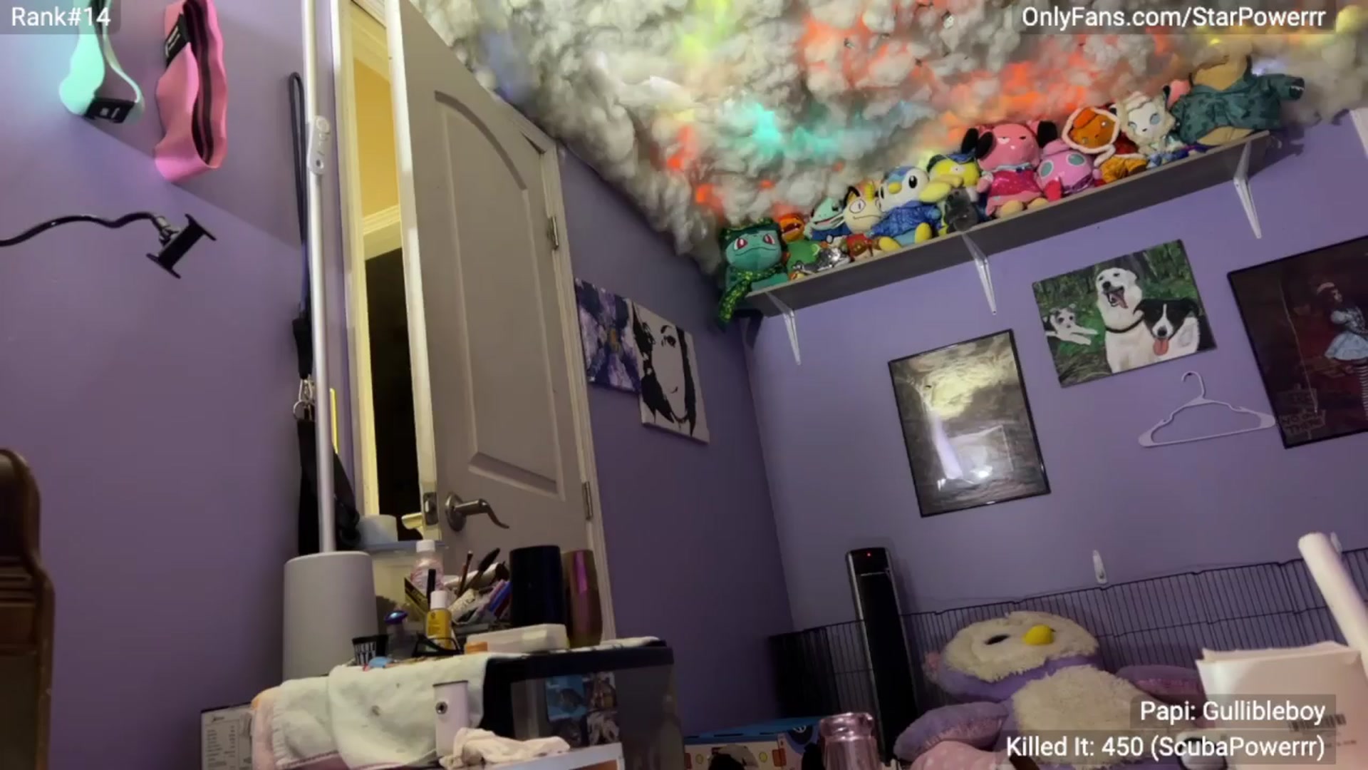 Gallery image thumbnail from StarPowerrr's myfreecams stream on, 04/08/2024, 03:53 image 1 of 20