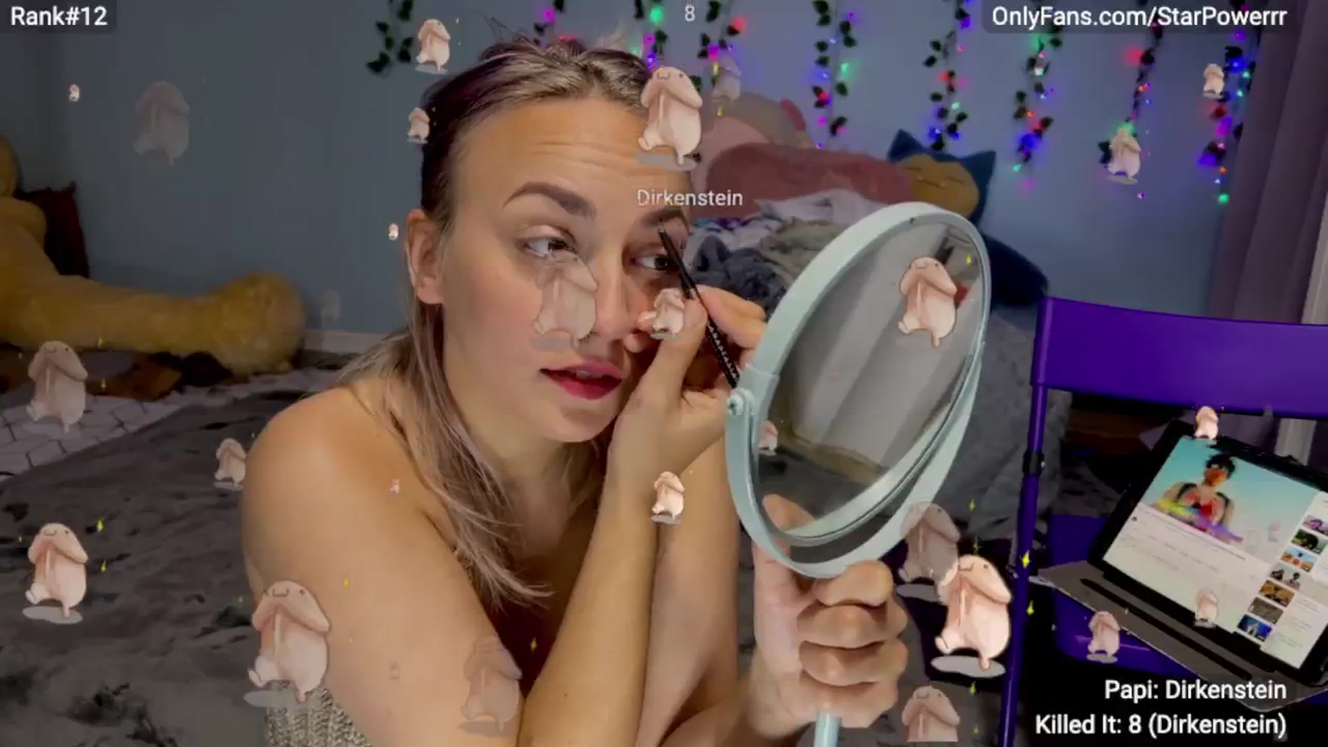 Gallery image thumbnail from StarPowerrr's myfreecams stream on, 04/17/2024, 04:10 image 8 of 20
