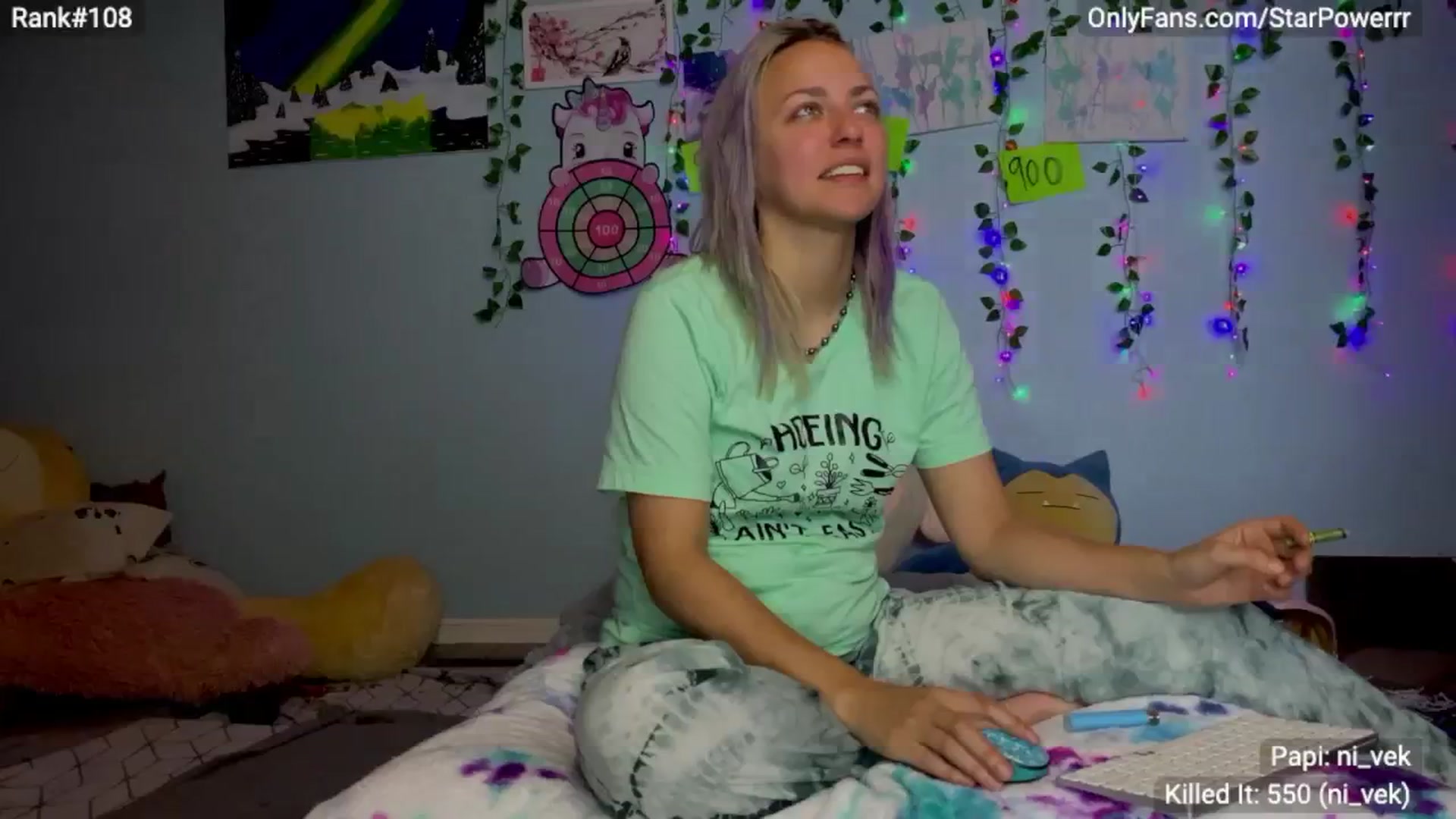 Gallery image thumbnail from StarPowerrr's myfreecams stream on, 05/08/2024, 07:28 image 6 of 20