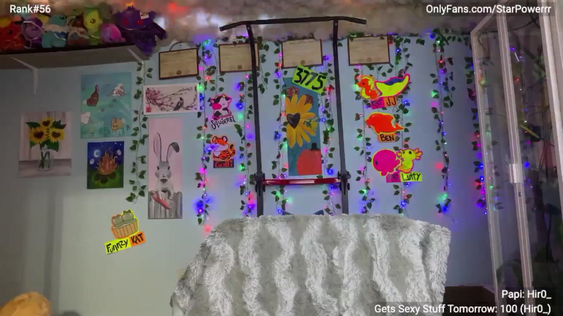 Gallery image thumbnail from StarPowerrr's myfreecams stream on, 09/10/2024, 04:51 image 8 of 20