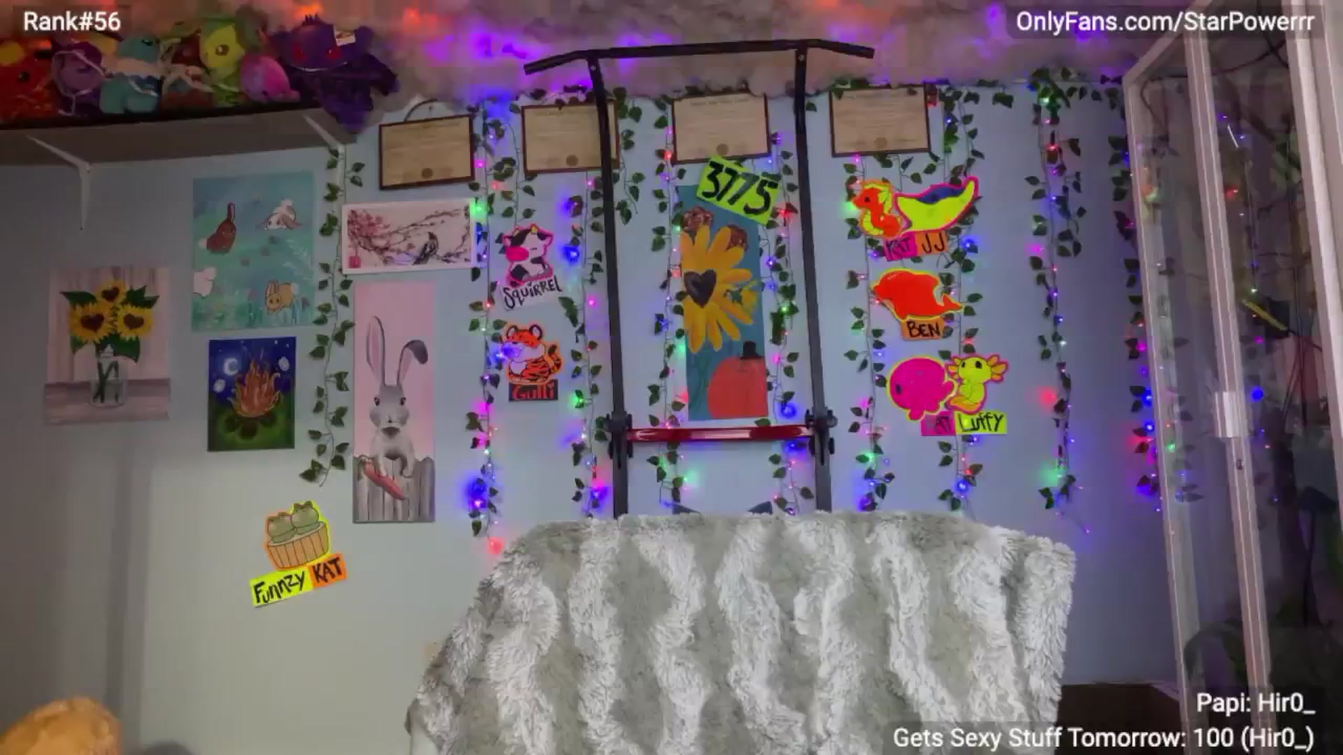 Gallery image thumbnail from StarPowerrr's myfreecams stream on, 09/10/2024, 04:51 image 9 of 20
