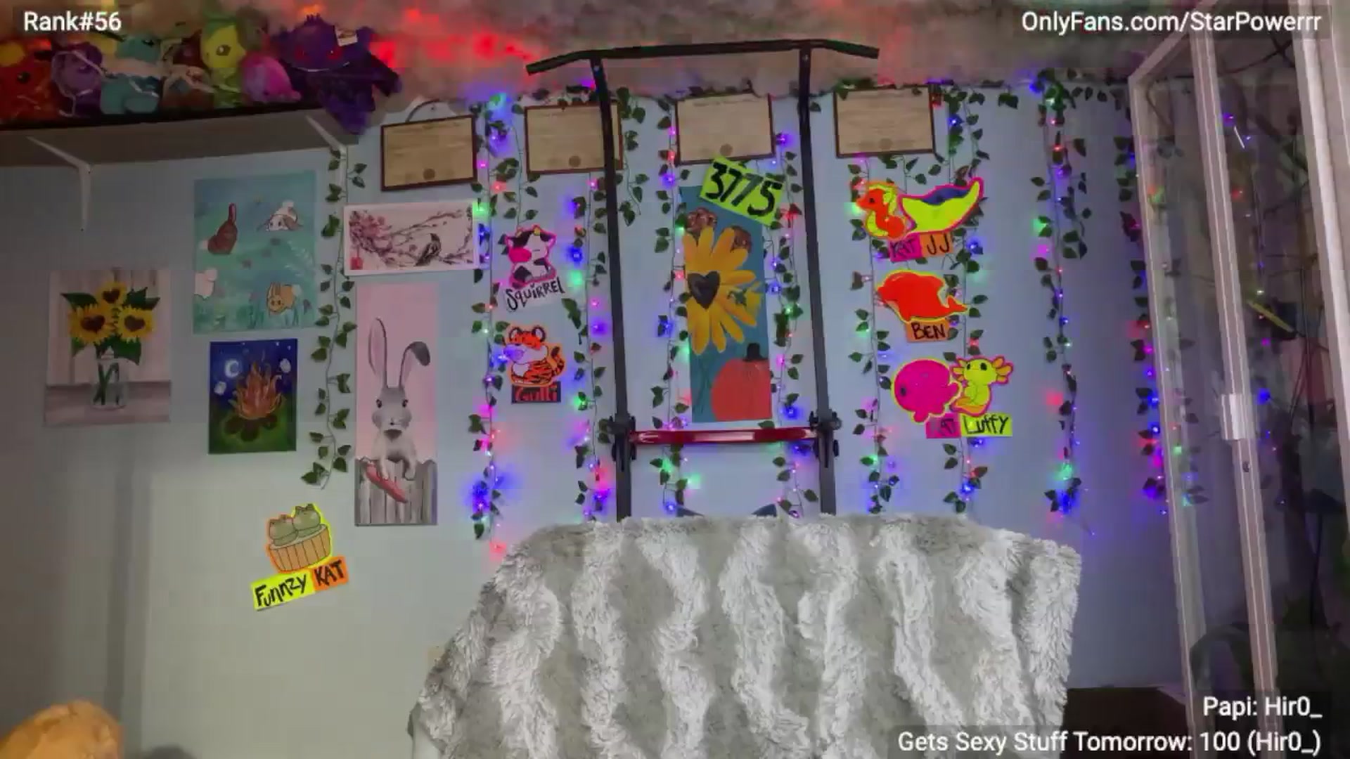 Gallery image thumbnail from StarPowerrr's myfreecams stream on, 09/10/2024, 04:51 image 7 of 20