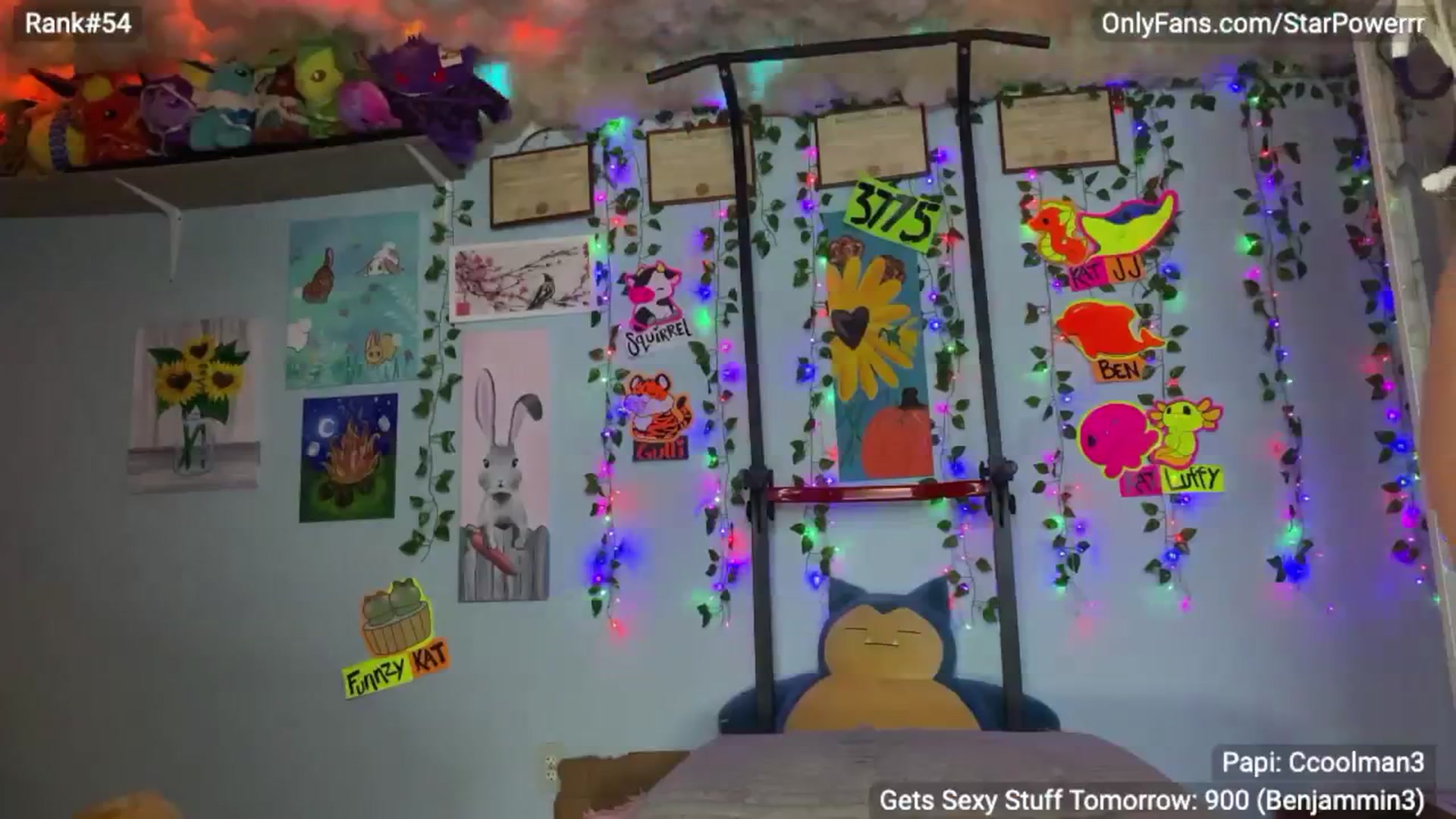 Gallery image thumbnail from StarPowerrr's myfreecams stream on, 09/10/2024, 06:47 image 14 of 20