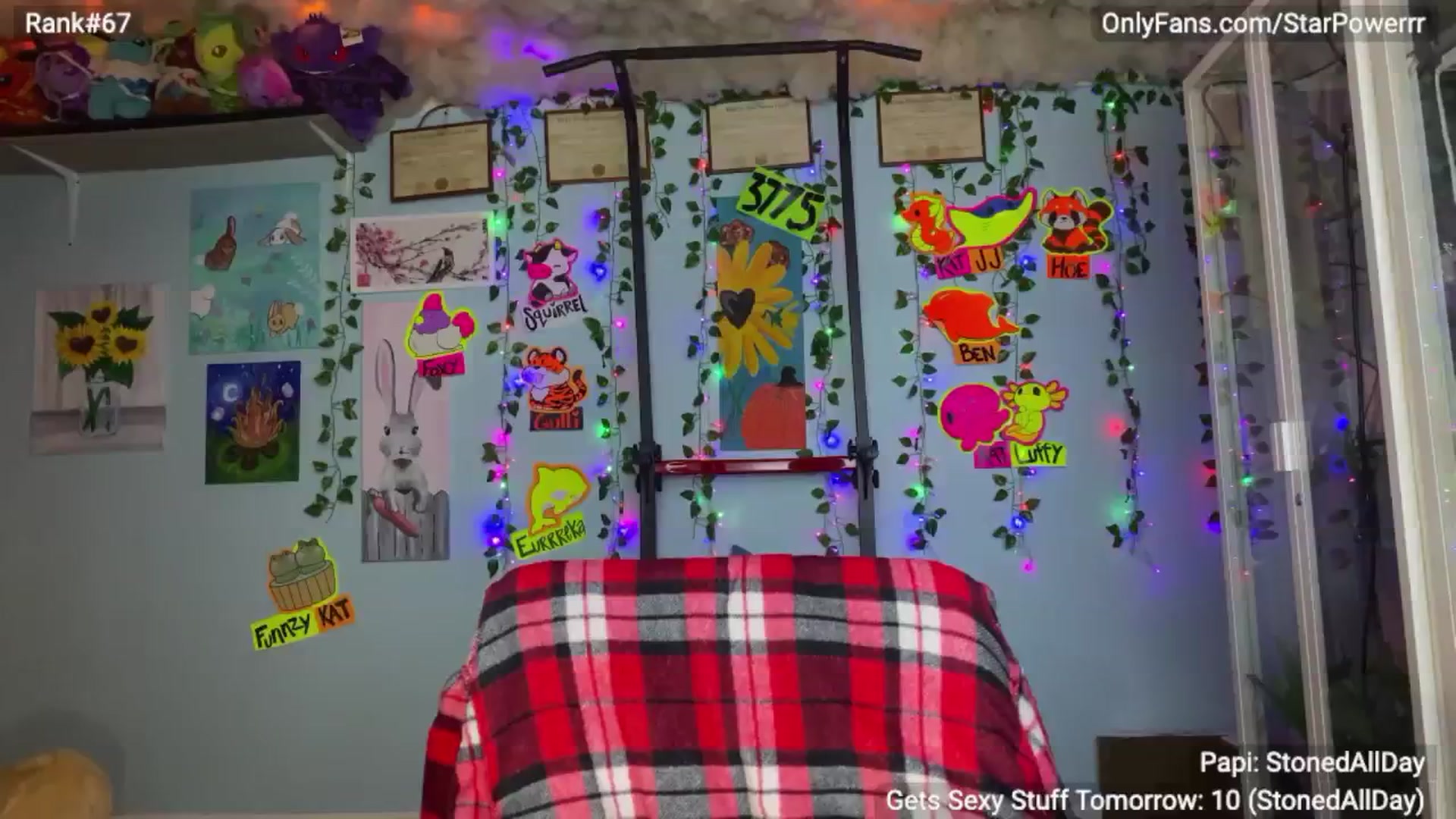 Gallery image thumbnail from StarPowerrr's myfreecams stream on, 09/21/2024, 10:05 image 1 of 20