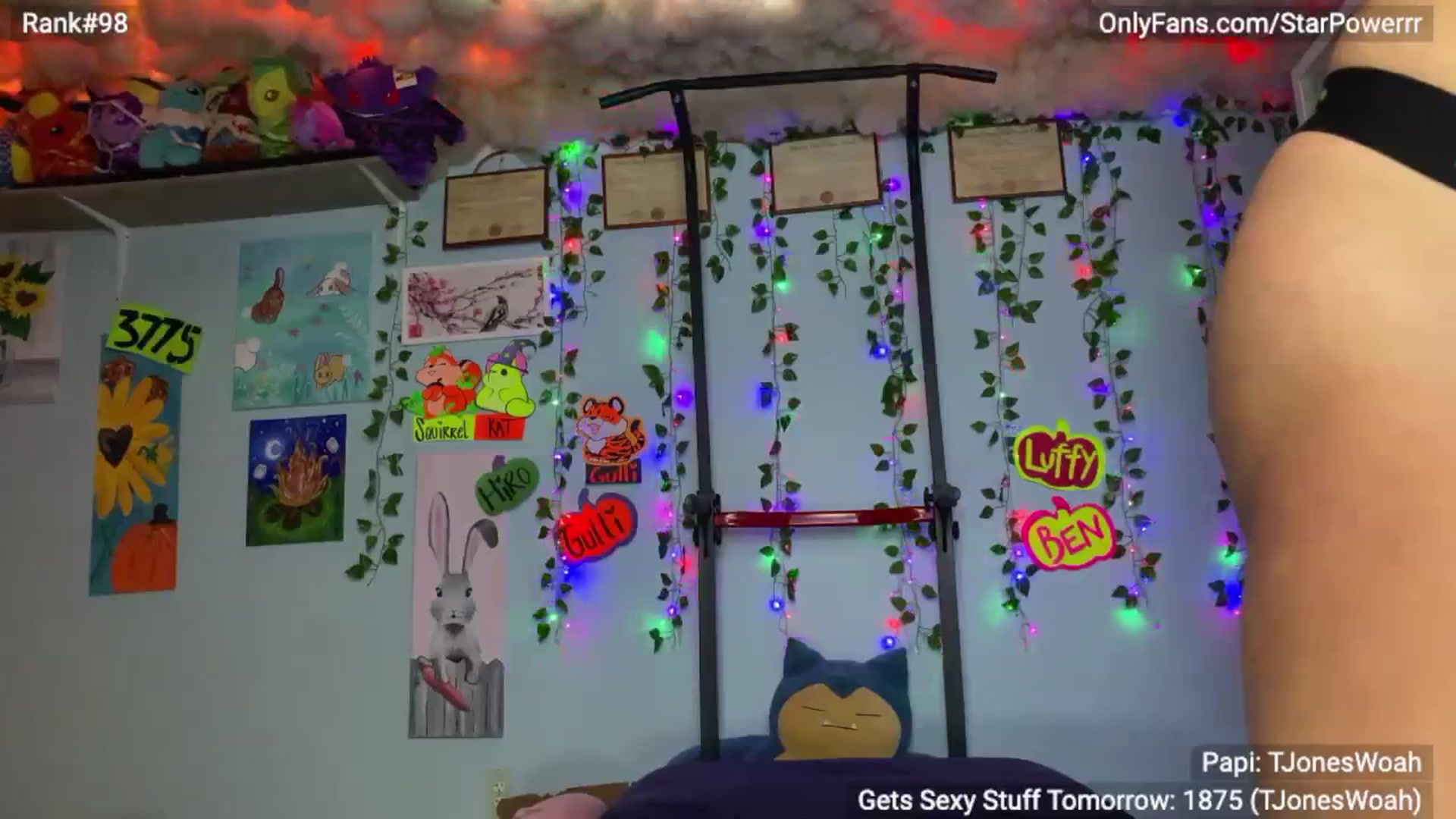 Gallery image thumbnail from StarPowerrr's myfreecams stream on, 10/09/2024, 08:08 image 2 of 20