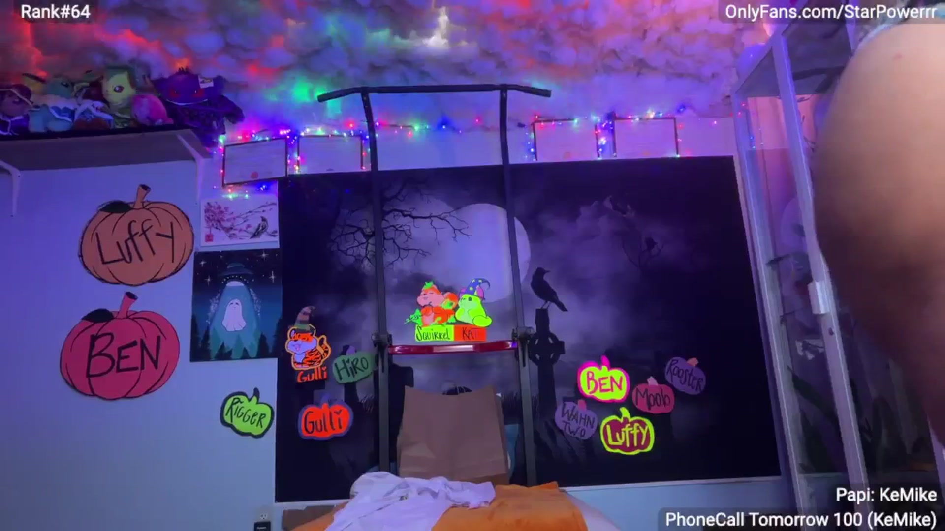 Gallery image thumbnail from StarPowerrr's myfreecams stream on, 10/14/2024, 04:07 image 17 of 20