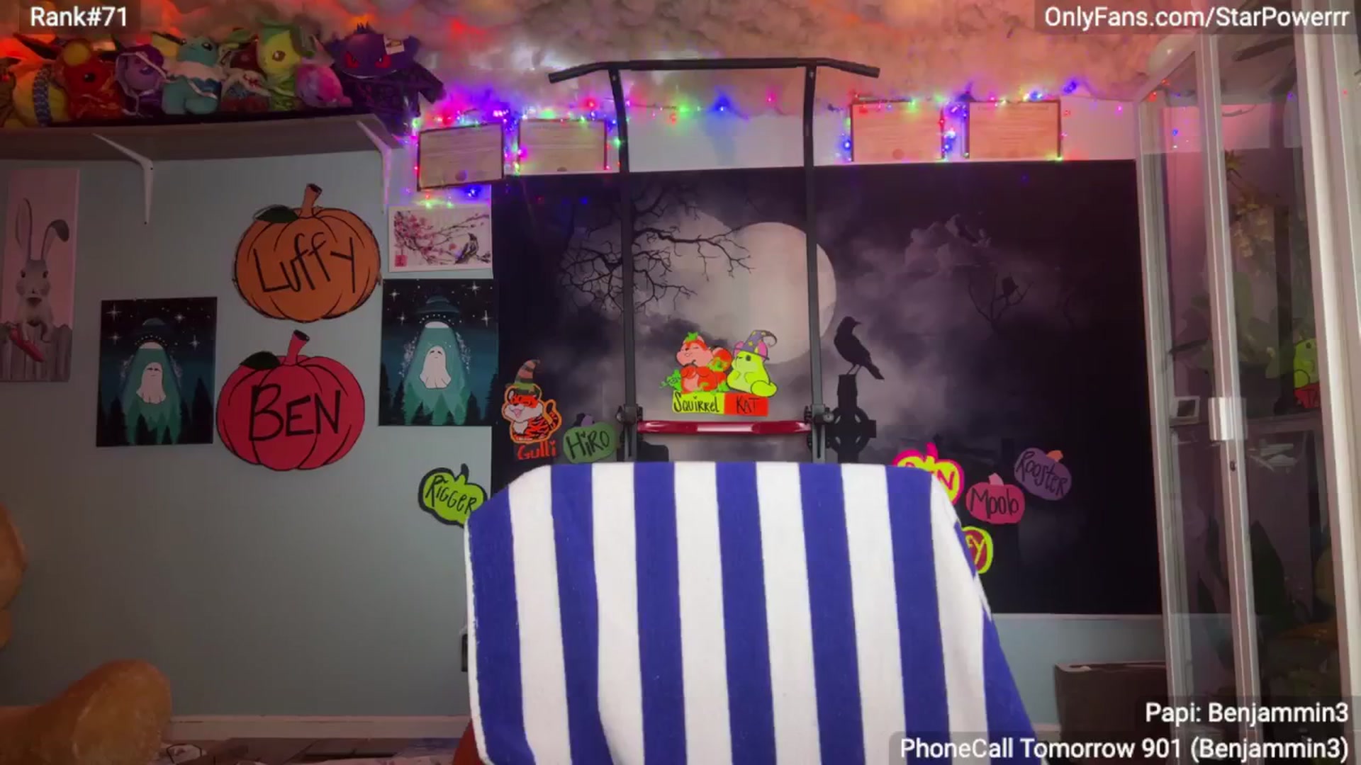 Gallery image thumbnail from StarPowerrr's myfreecams stream on, 10/21/2024, 09:40 image 6 of 20