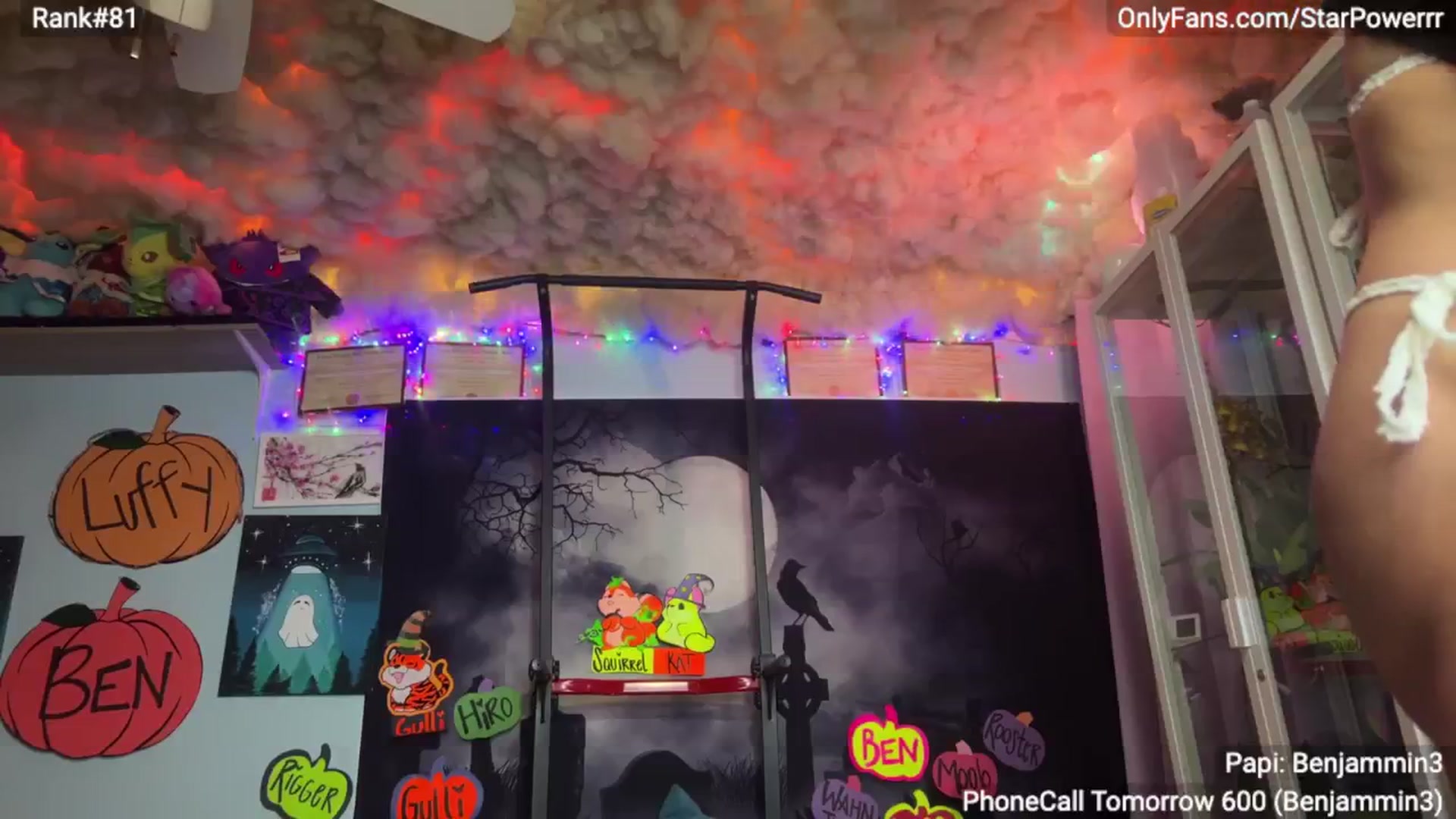 Gallery image thumbnail from StarPowerrr's myfreecams stream on, 10/24/2024, 04:44 image 19 of 20