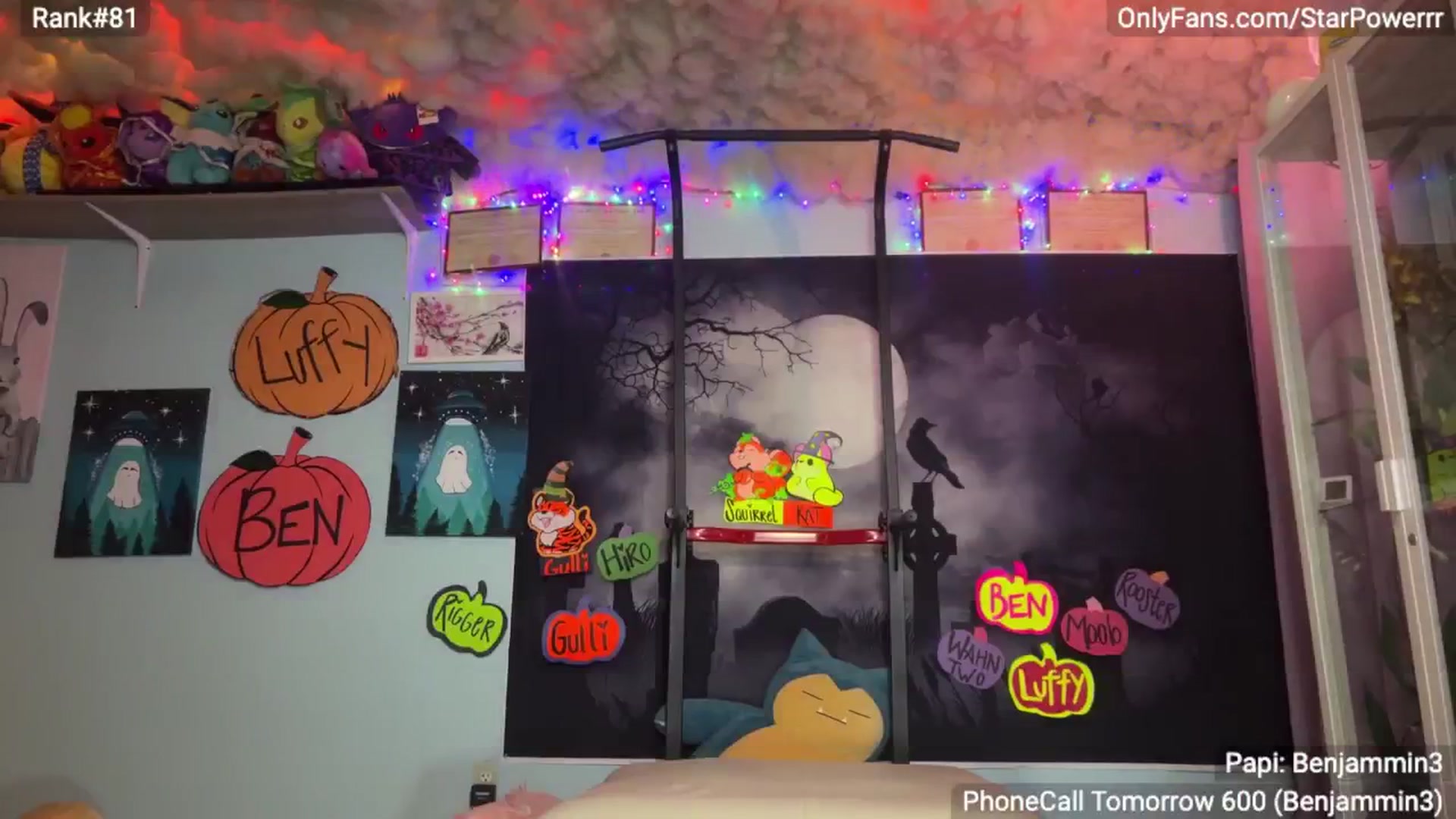 Gallery image thumbnail from StarPowerrr's myfreecams stream on, 10/24/2024, 04:44 image 11 of 20