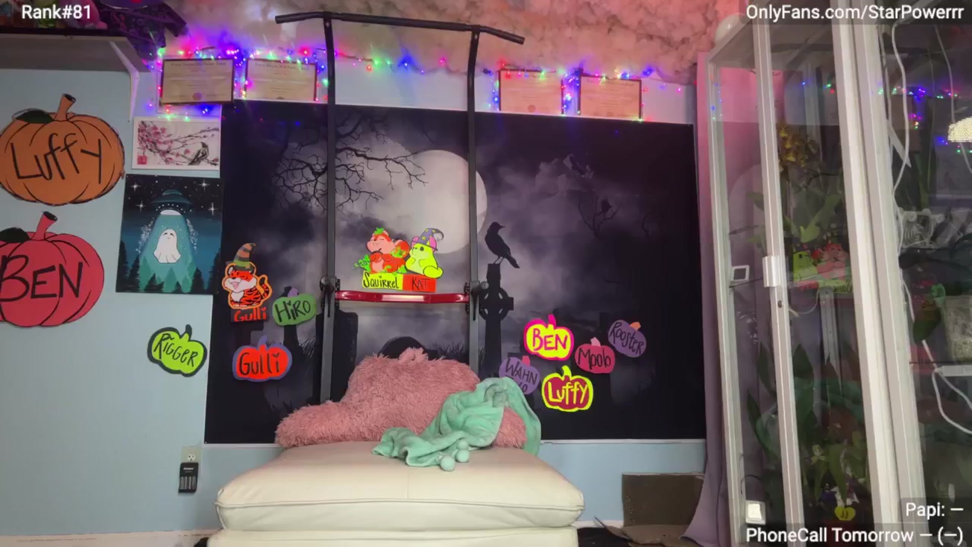 Gallery image thumbnail from StarPowerrr's myfreecams stream on, 10/24/2024, 04:44 image 1 of 20
