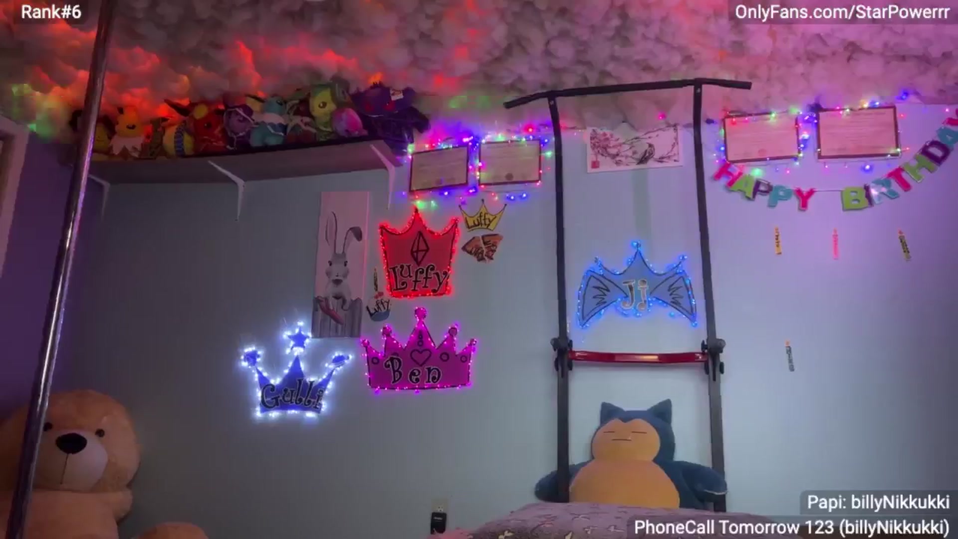 Gallery image thumbnail from StarPowerrr's myfreecams stream on, 11/09/2024, 03:37 image 17 of 20