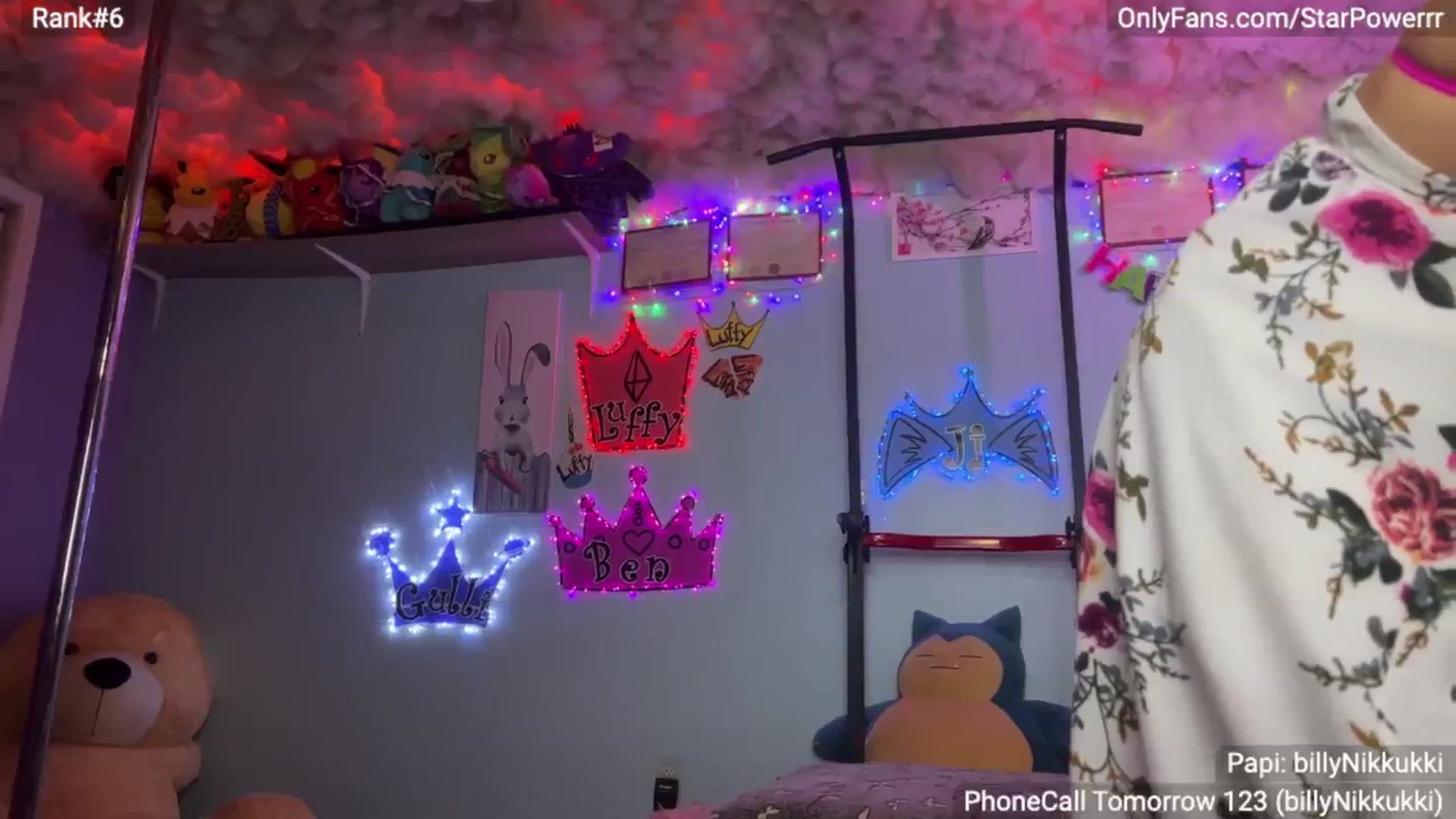 Gallery image thumbnail from StarPowerrr's myfreecams stream on, 11/09/2024, 03:37 image 15 of 20