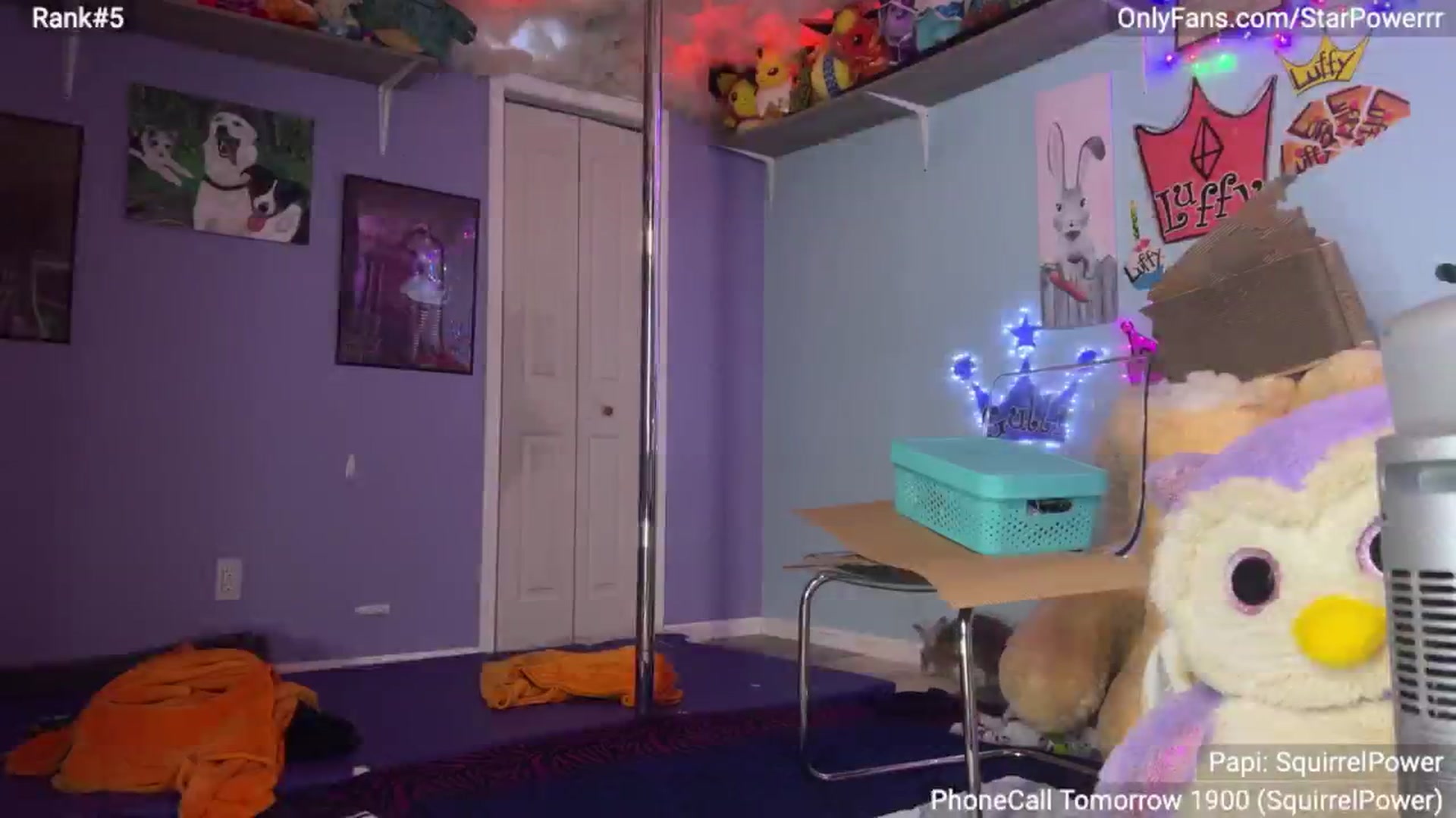 Gallery image thumbnail from StarPowerrr's myfreecams stream on, 11/11/2024, 09:30 image 20 of 20