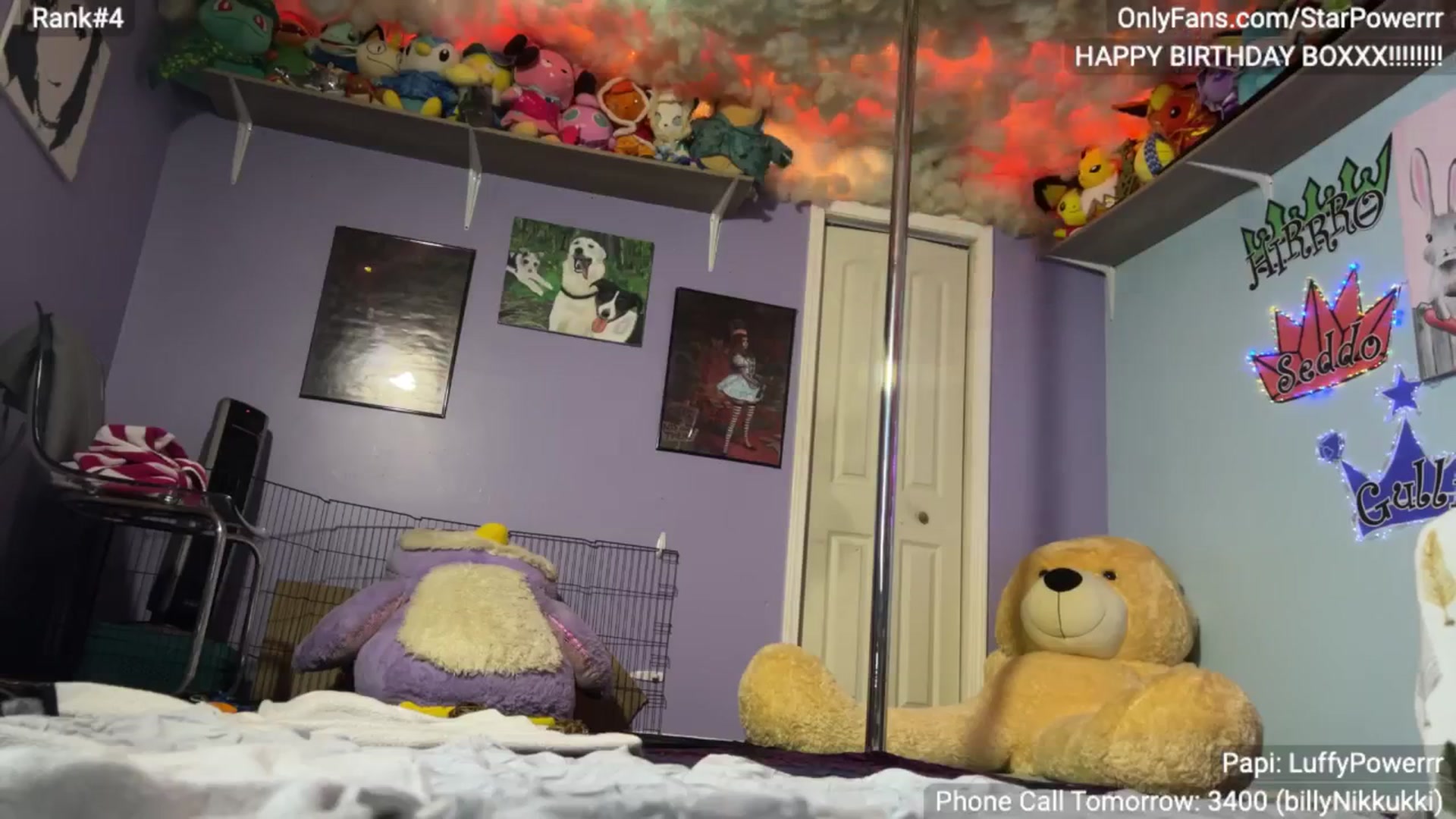 Gallery image thumbnail from StarPowerrr's myfreecams stream on, 11/23/2024, 08:24 image 17 of 20