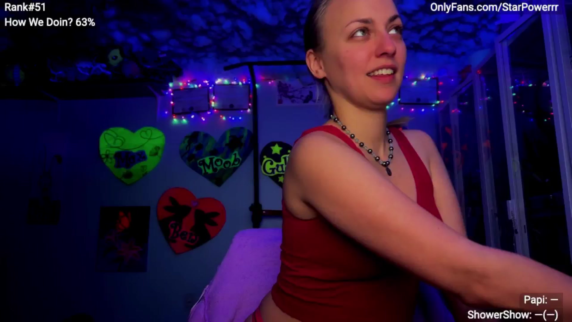 Gallery image thumbnail from StarPowerrr's myfreecams stream on, 02/26/2025, 11:16 image 1 of 20