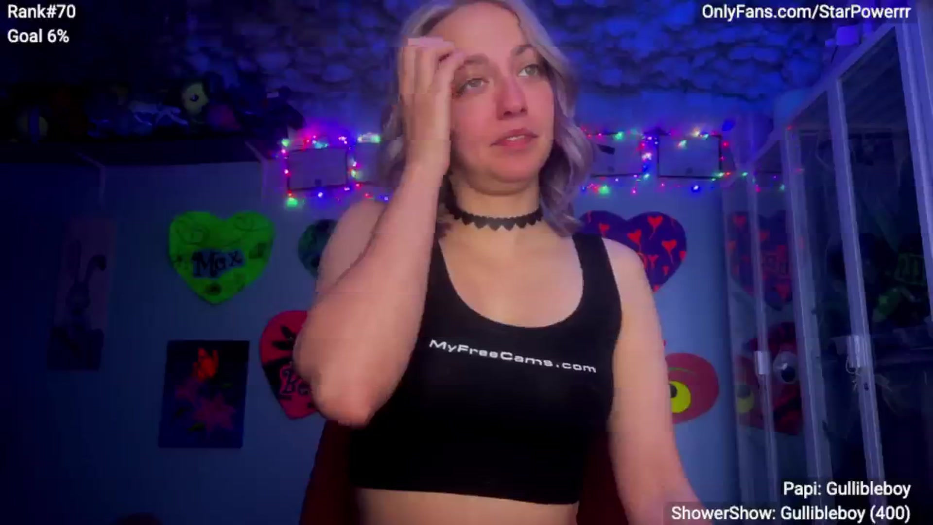 Gallery image thumbnail from StarPowerrr's myfreecams stream on, 03/26/2025, 04:48 image 11 of 20
