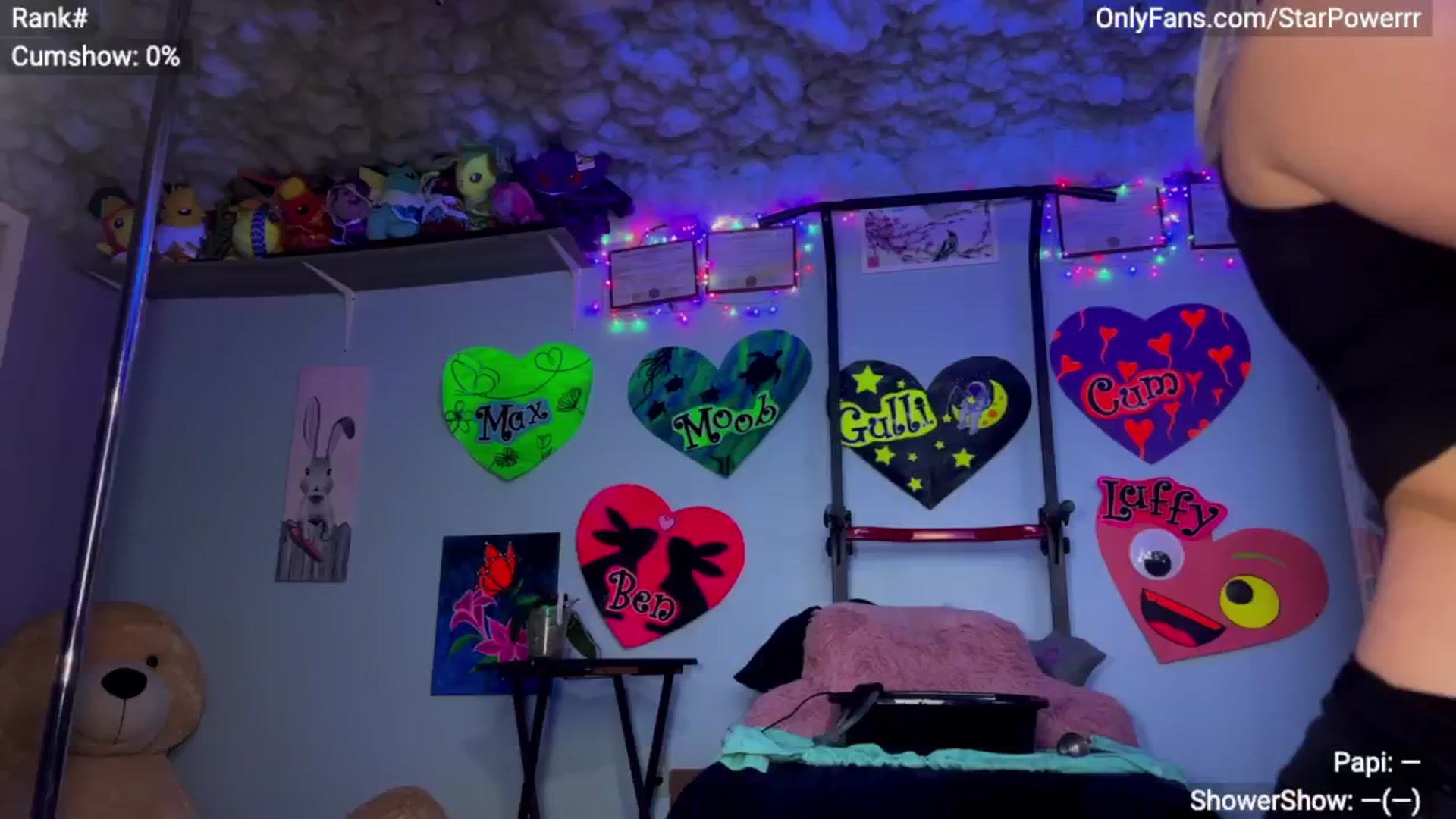 Gallery image thumbnail from StarPowerrr's myfreecams stream on, 04/01/2025, 11:58 image 1 of 20