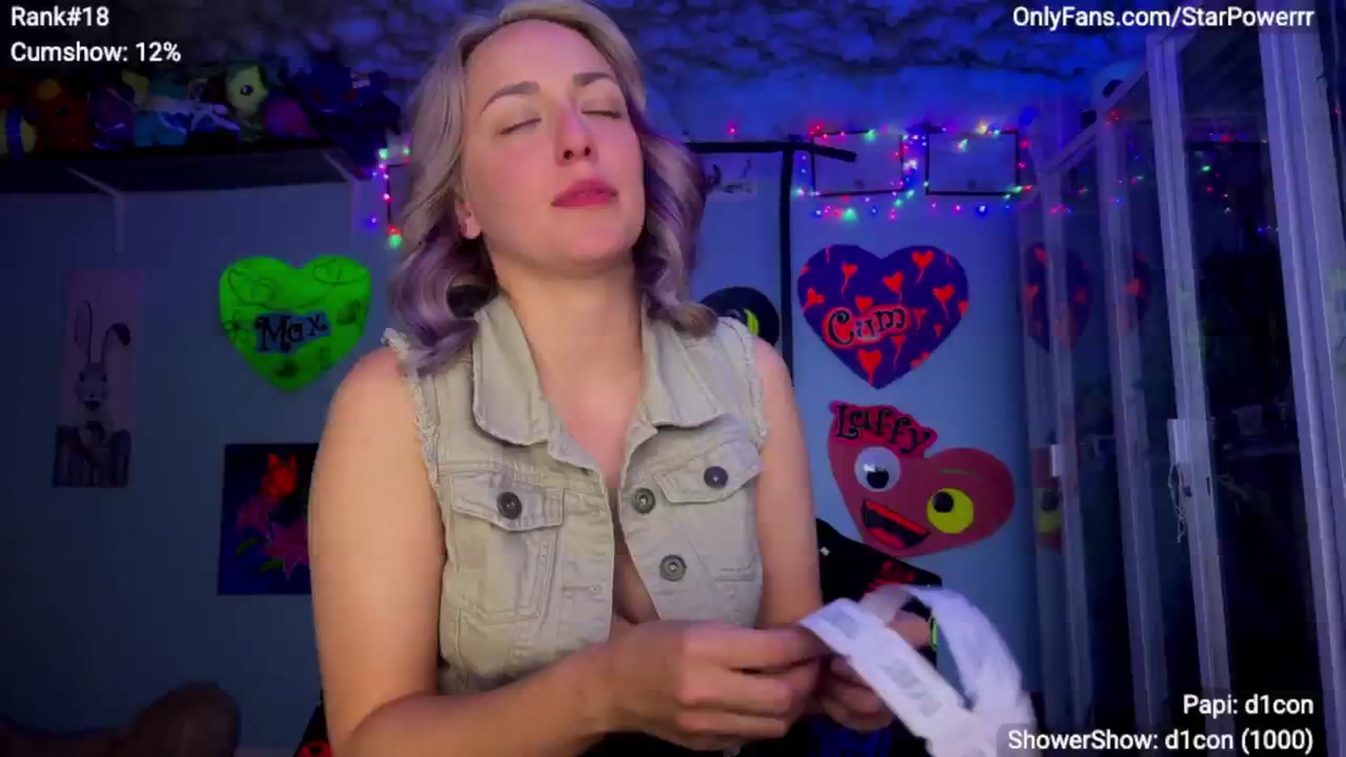 Gallery image thumbnail from StarPowerrr's myfreecams stream on, 04/03/2025, 09:30 image 1 of 20