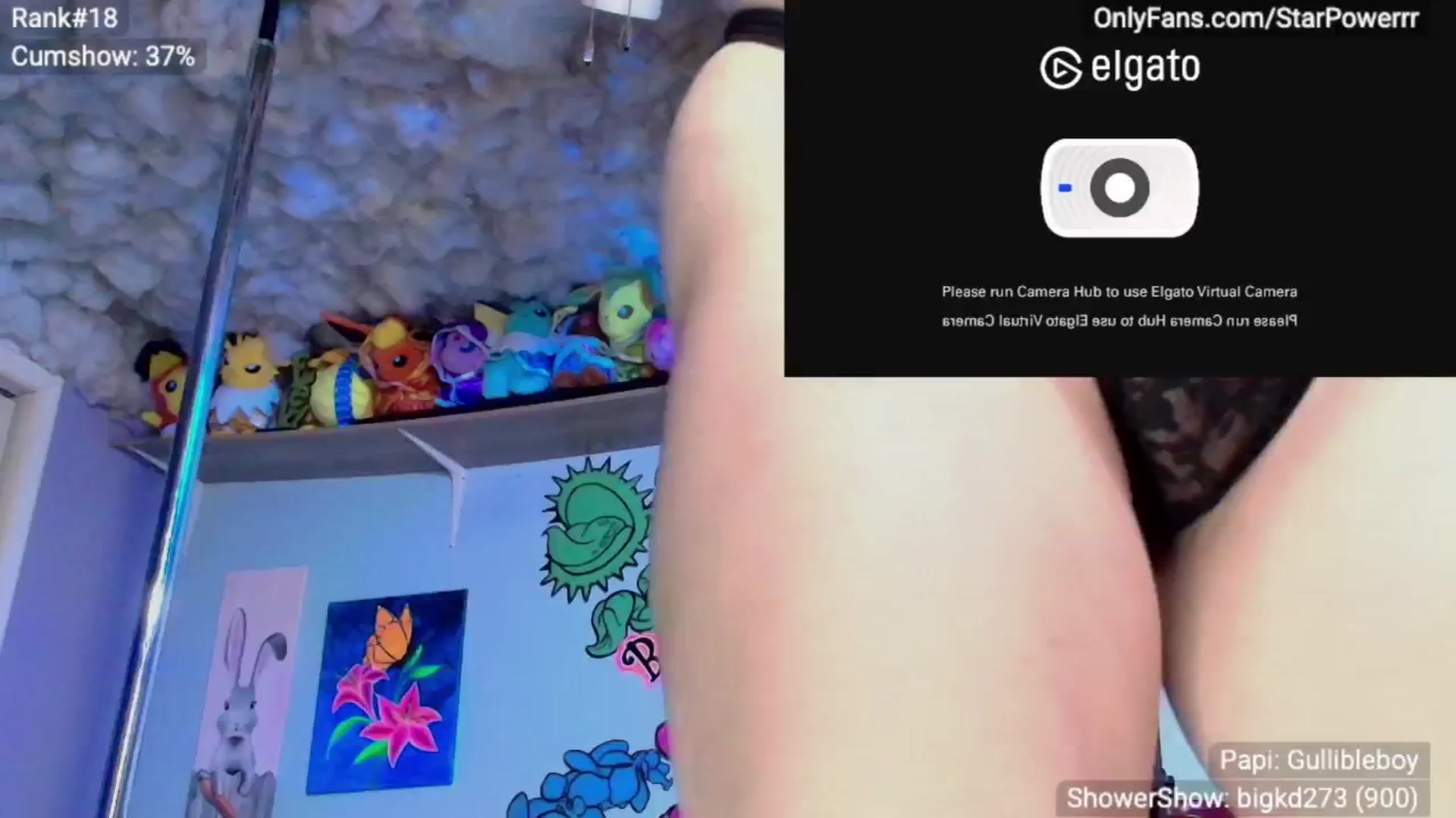 Gallery image thumbnail from StarPowerrr's myfreecams stream on, 04/21/2025, 09:34 image 1 of 20