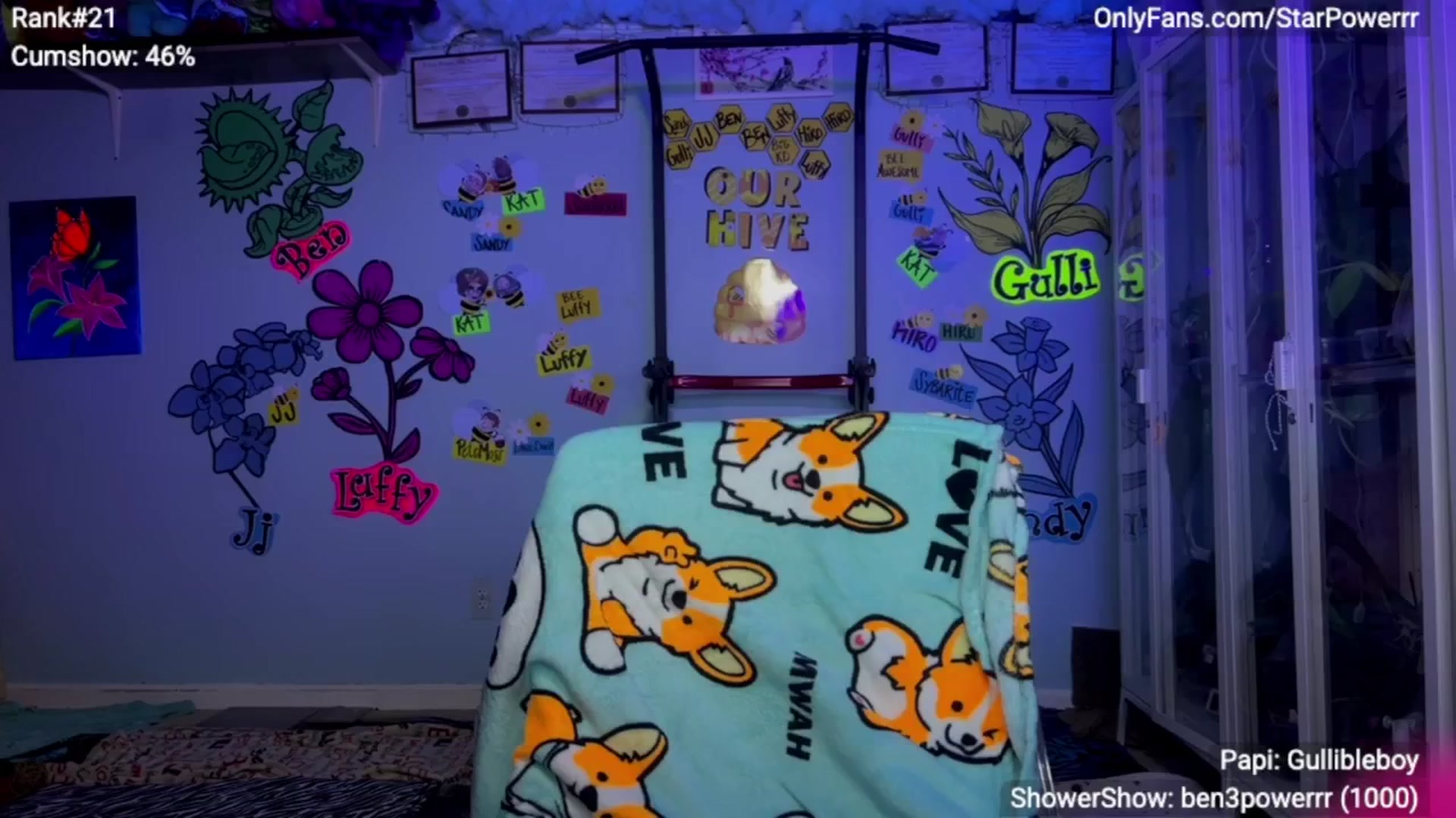 Gallery image thumbnail from StarPowerrr's myfreecams stream on, 04/22/2025, 05:00 image 7 of 20