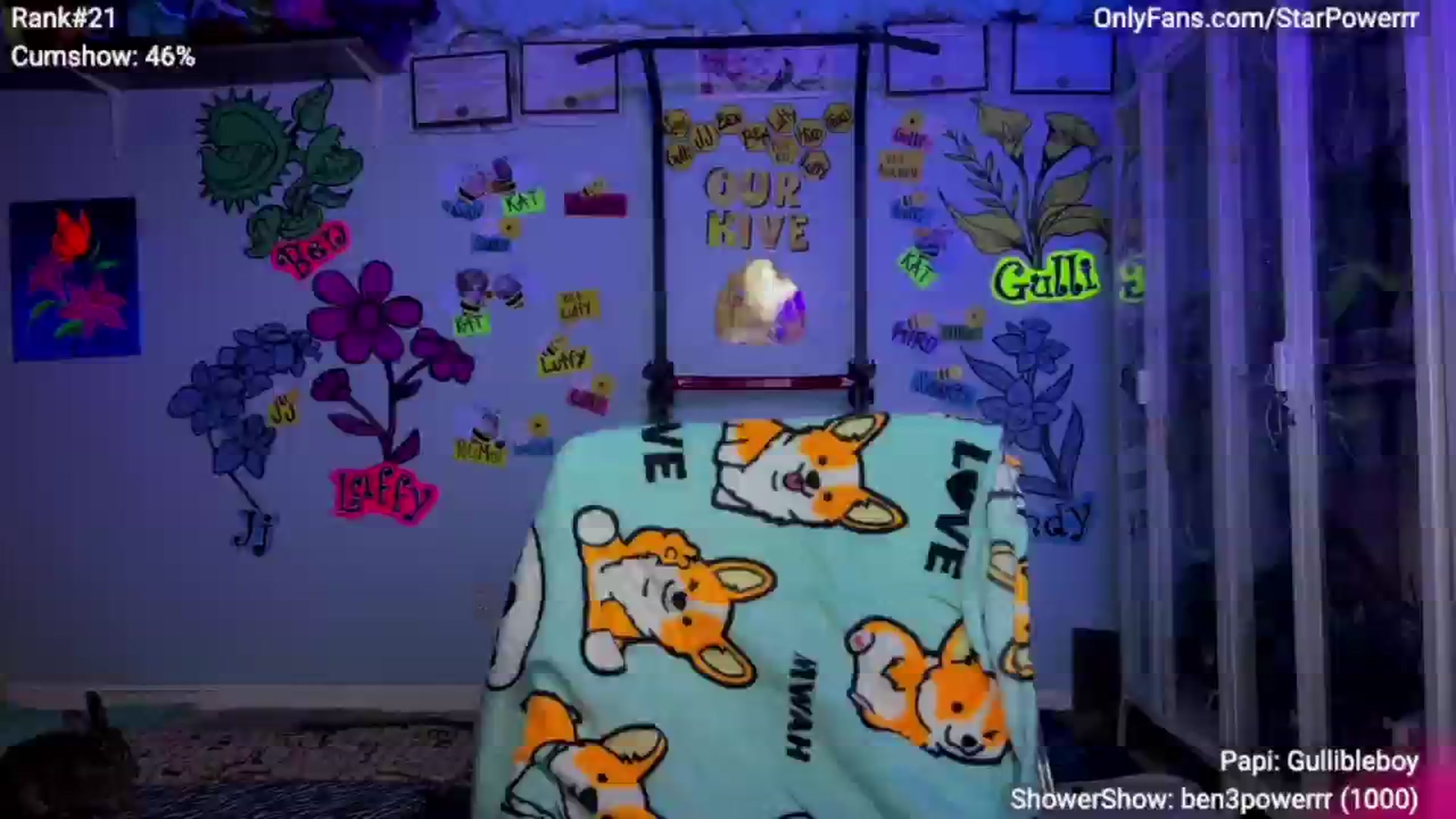 Gallery image thumbnail from StarPowerrr's myfreecams stream on, 04/22/2025, 05:00 image 9 of 20