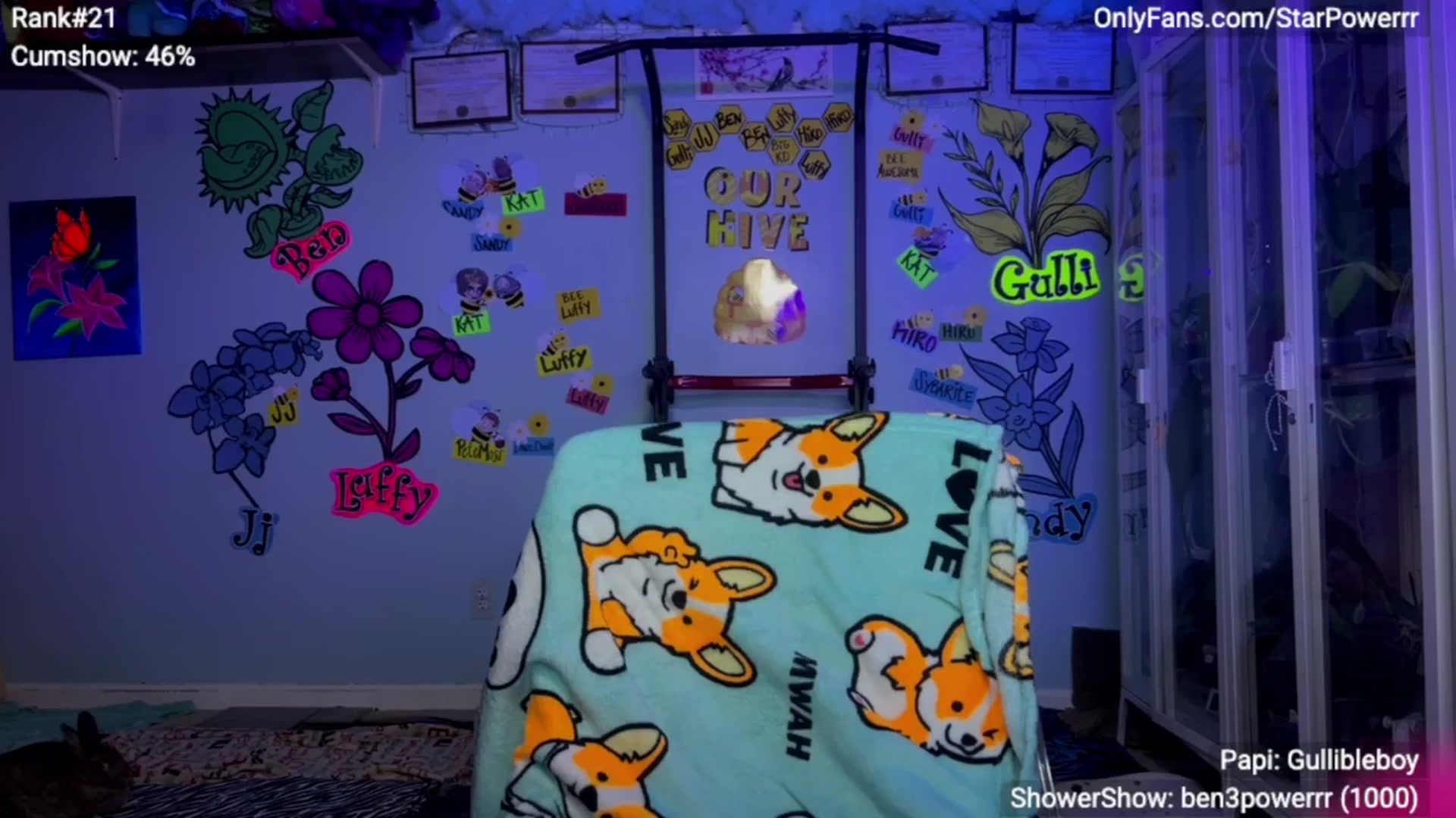 Gallery image thumbnail from StarPowerrr's myfreecams stream on, 04/22/2025, 05:00 image 8 of 20