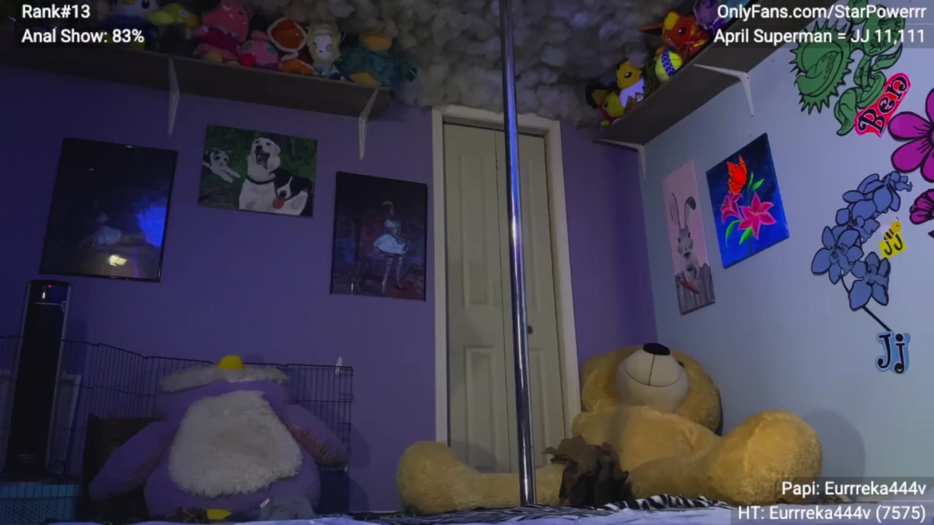 Gallery image thumbnail from StarPowerrr's myfreecams stream on, 04/23/2025, 08:32 image 10 of 20