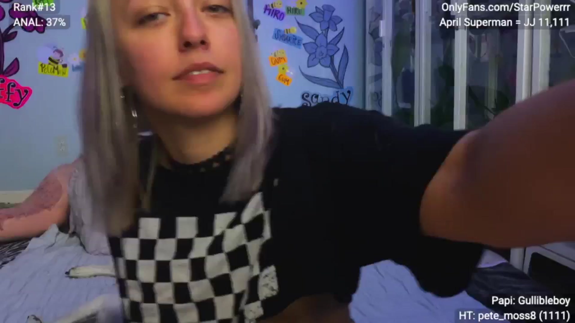 Gallery image thumbnail from StarPowerrr's myfreecams stream on, 04/24/2025, 08:17 image 1 of 20