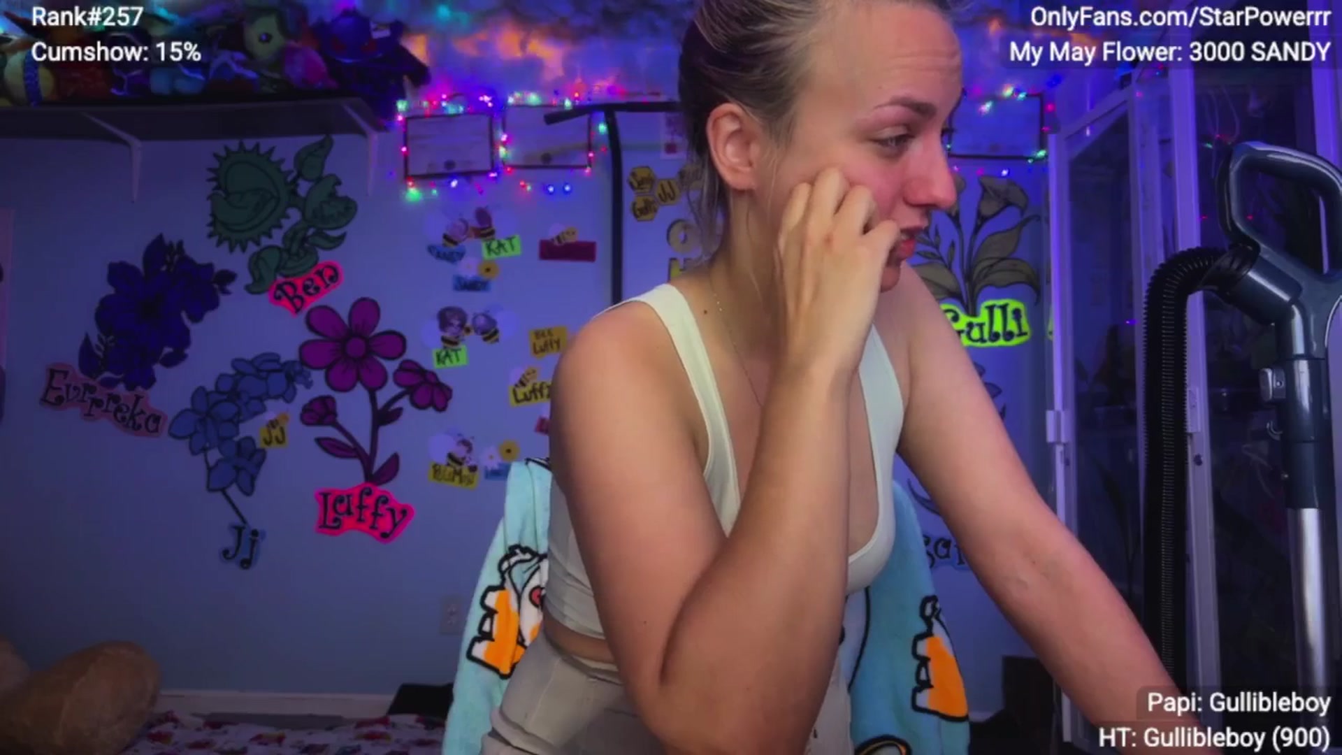 Gallery image thumbnail from StarPowerrr's myfreecams stream on, 05/04/2025, 08:05 image 20 of 20