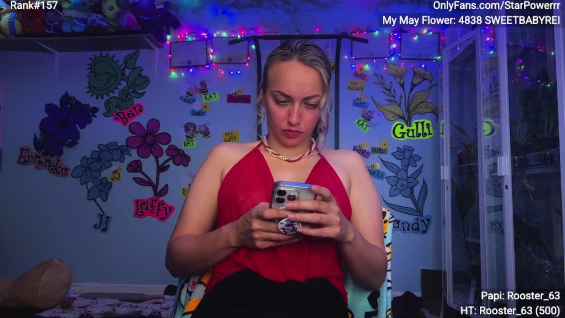 Gallery image thumbnail from StarPowerrr's myfreecams stream on, 05/15/2025, 07:31 image 5 of 20