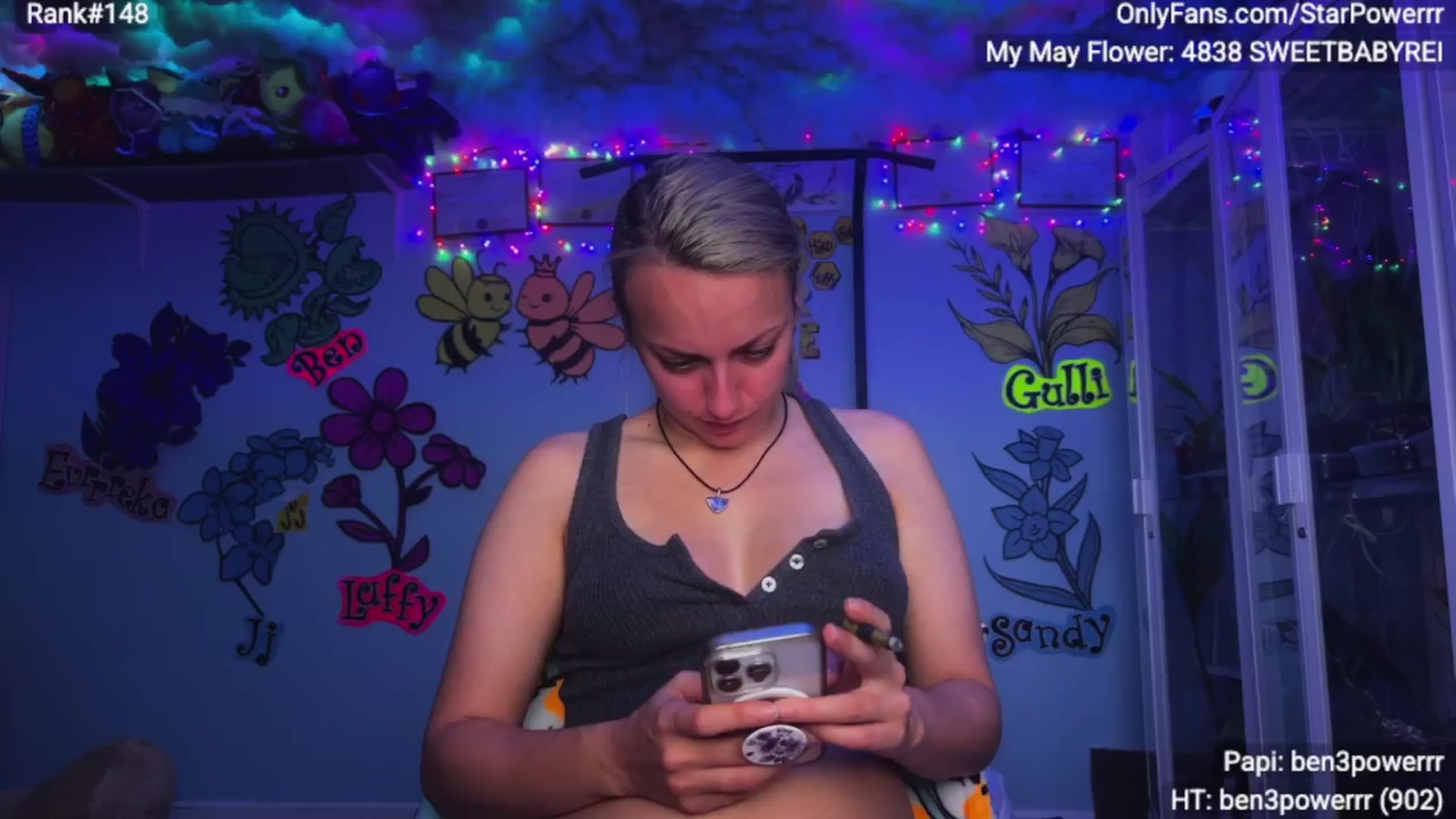 Gallery image thumbnail from StarPowerrr's myfreecams stream on, 05/17/2025, 08:11 image 6 of 20
