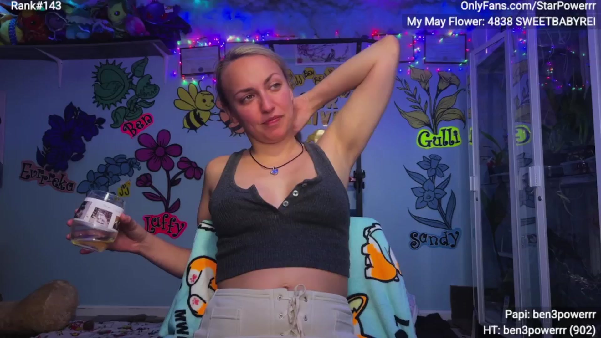 Gallery image thumbnail from StarPowerrr's myfreecams stream on, 05/17/2025, 08:11 image 20 of 20