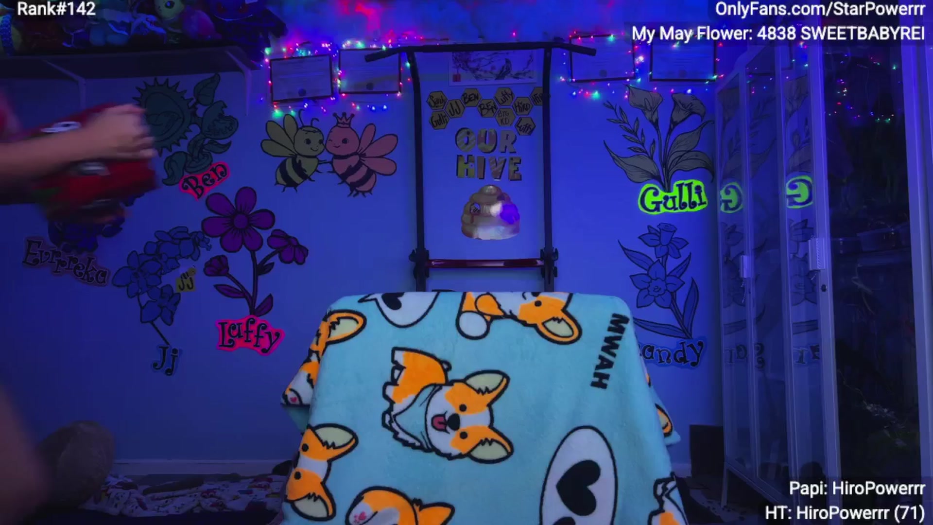 Gallery image thumbnail from StarPowerrr's myfreecams stream on, 05/19/2025, 04:43 image 3 of 20