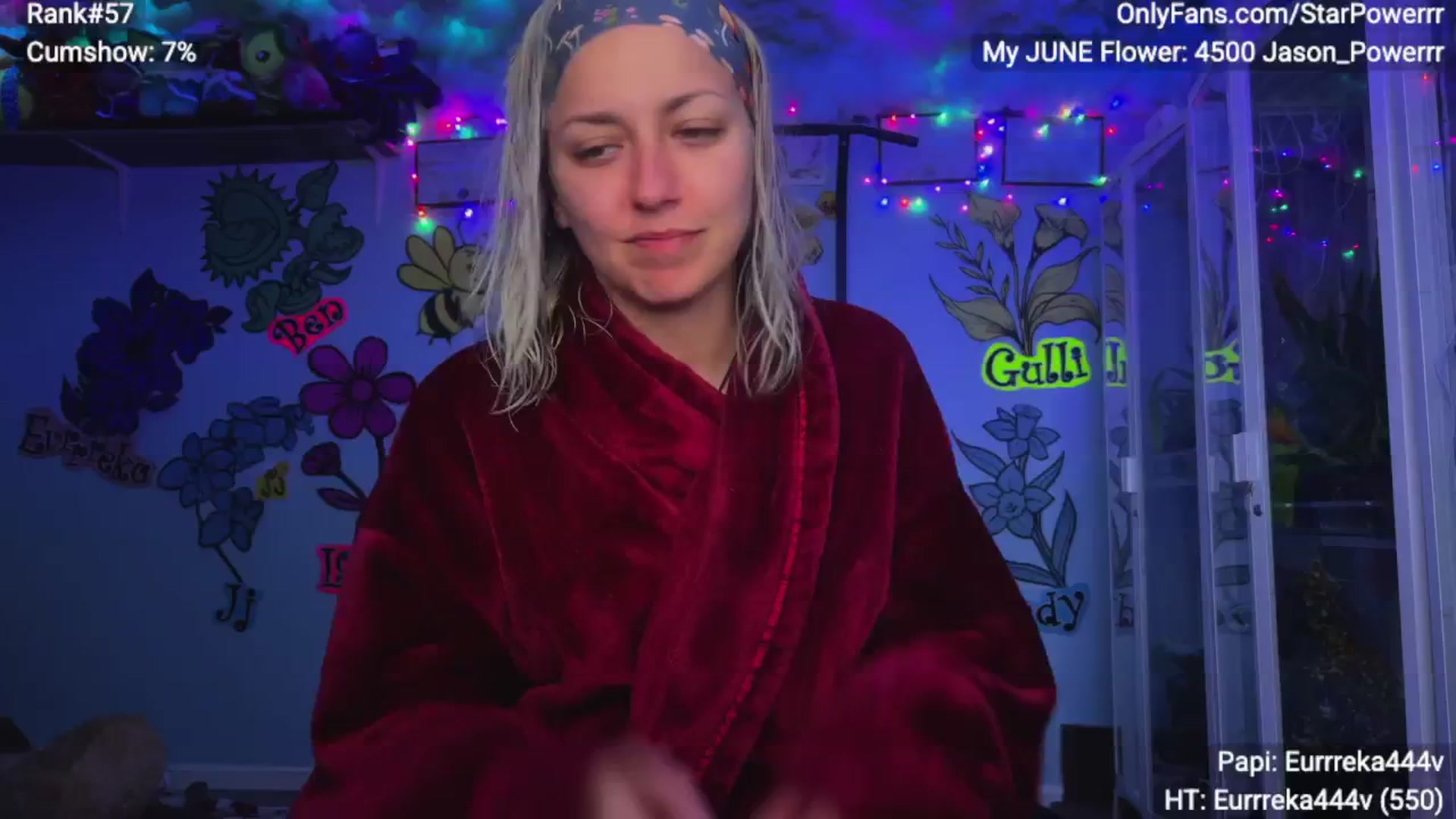 Gallery image thumbnail from StarPowerrr's myfreecams stream on, 06/12/2025, 07:50 image 6 of 20
