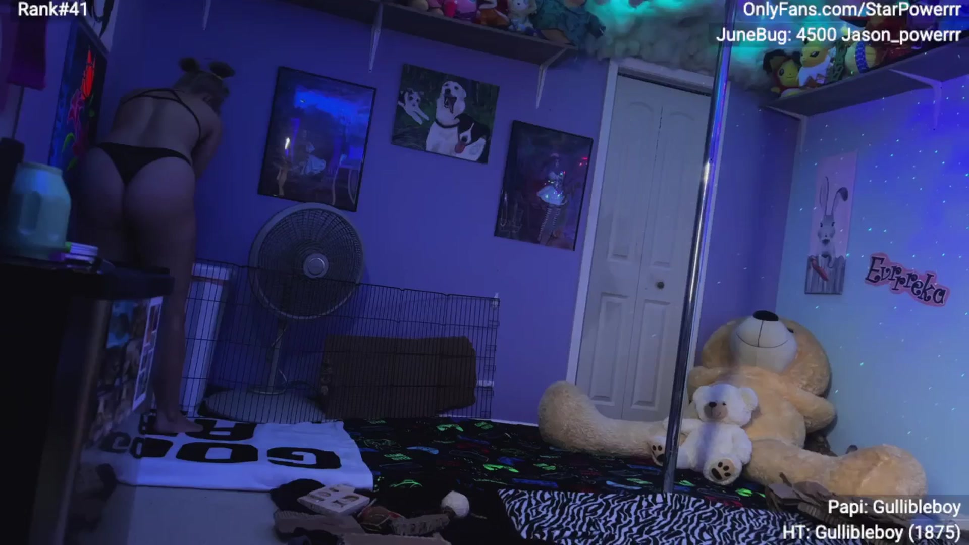 Gallery image thumbnail from StarPowerrr's myfreecams stream on, 06/22/2025, 08:29 image 8 of 20