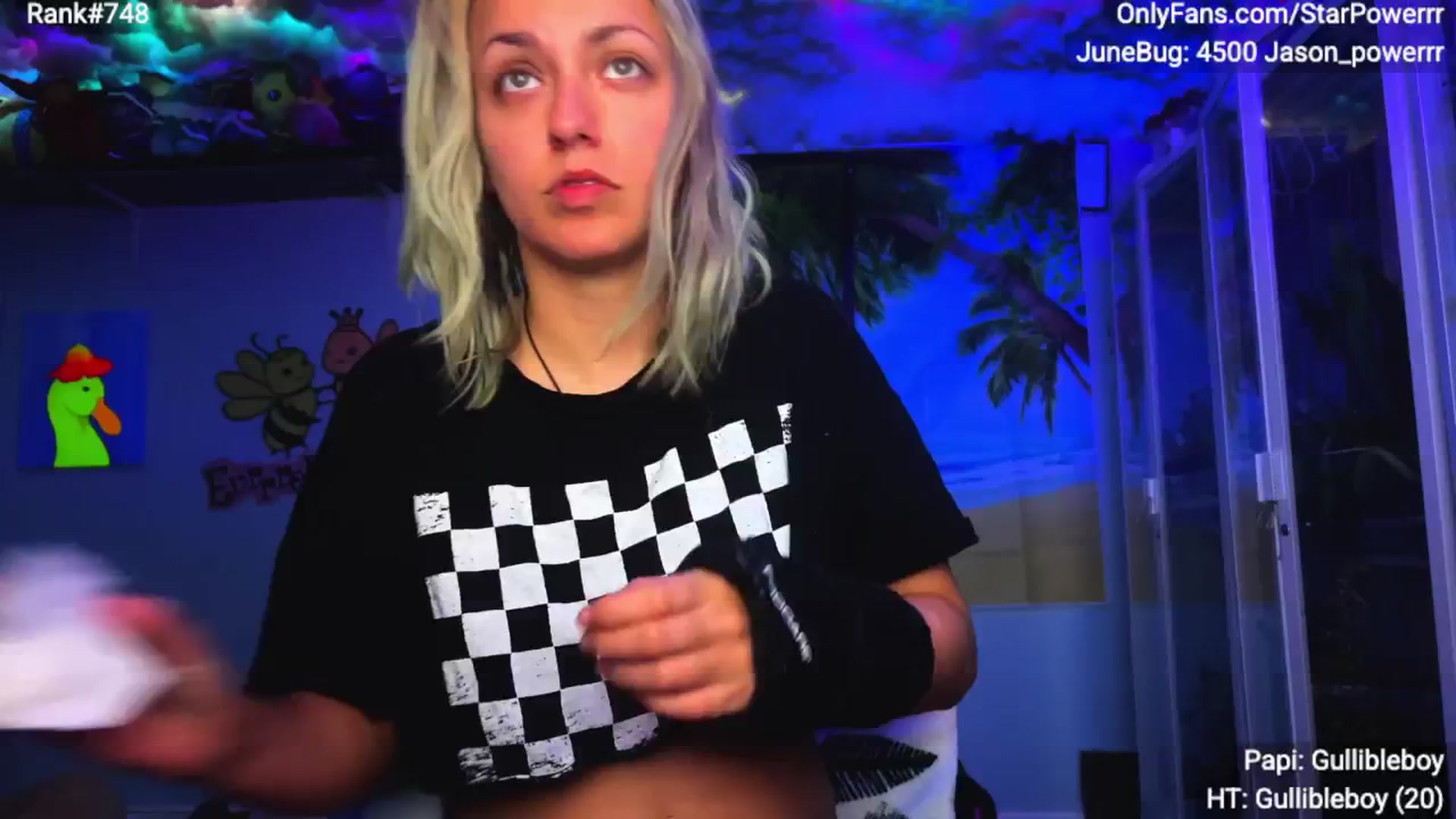 Gallery image thumbnail from StarPowerrr's myfreecams stream on, 07/02/2025, 05:10 image 2 of 20