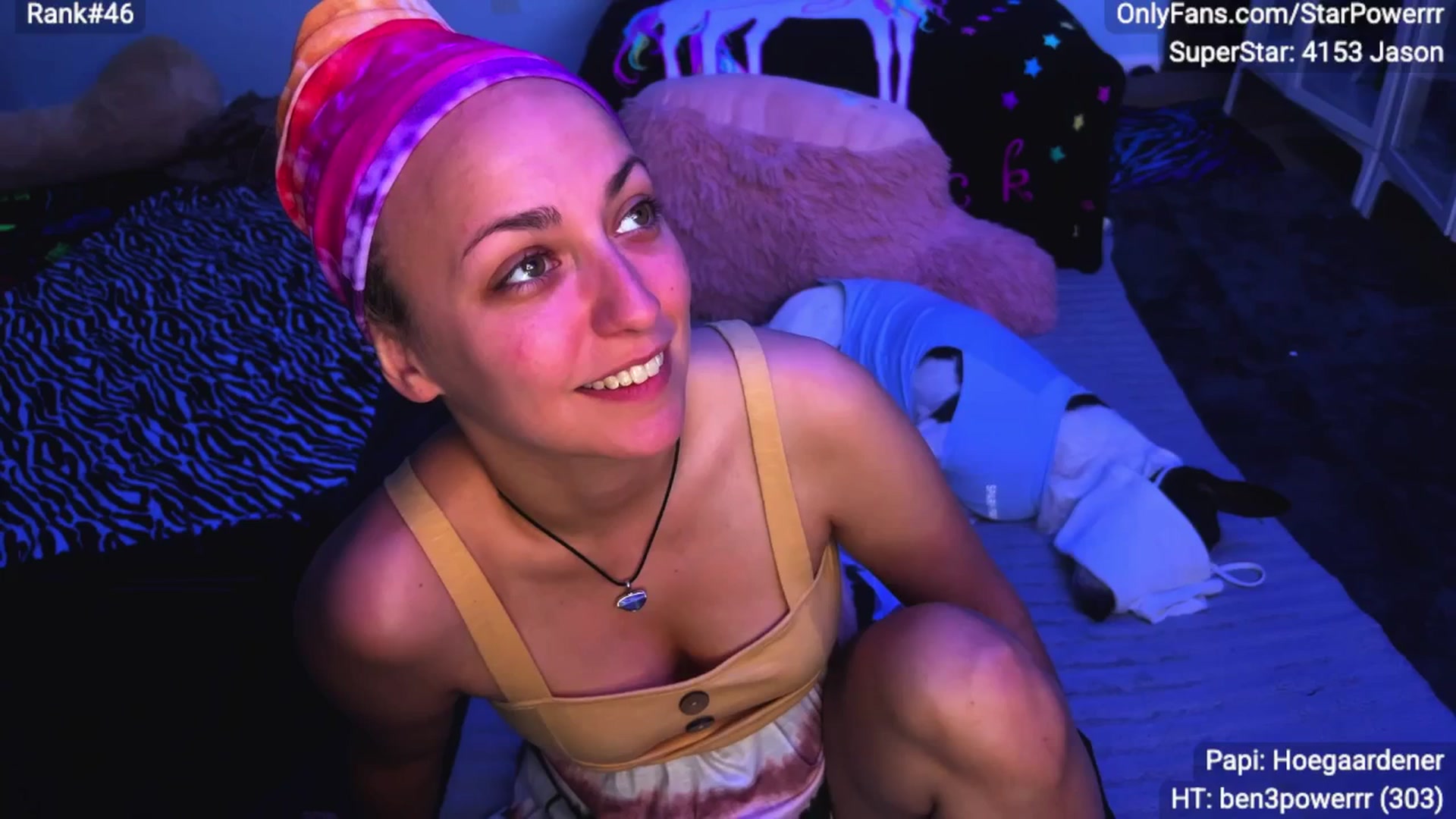 Gallery image thumbnail from StarPowerrr's myfreecams stream on, 07/04/2025, 08:04 image 5 of 20