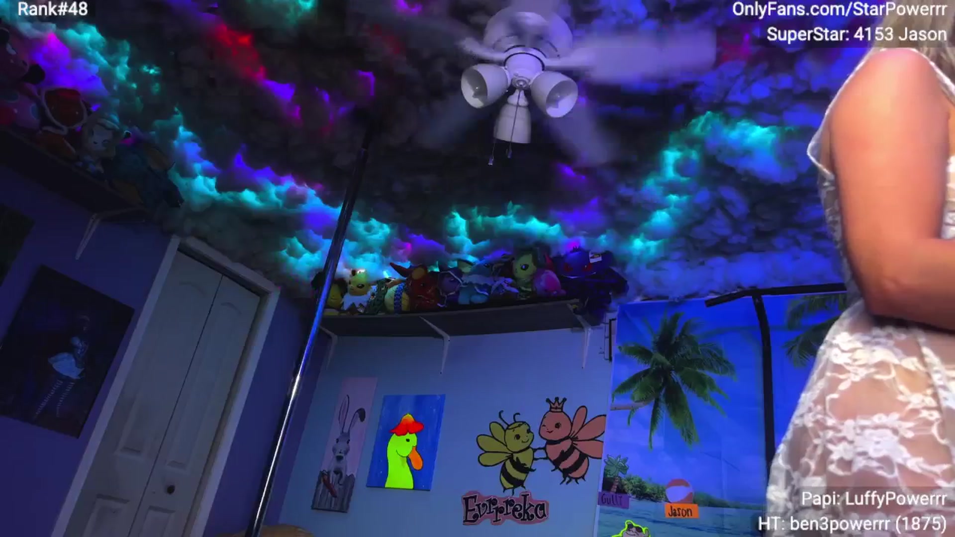 Gallery image thumbnail from StarPowerrr's myfreecams stream on, 07/08/2025, 09:17 image 12 of 20
