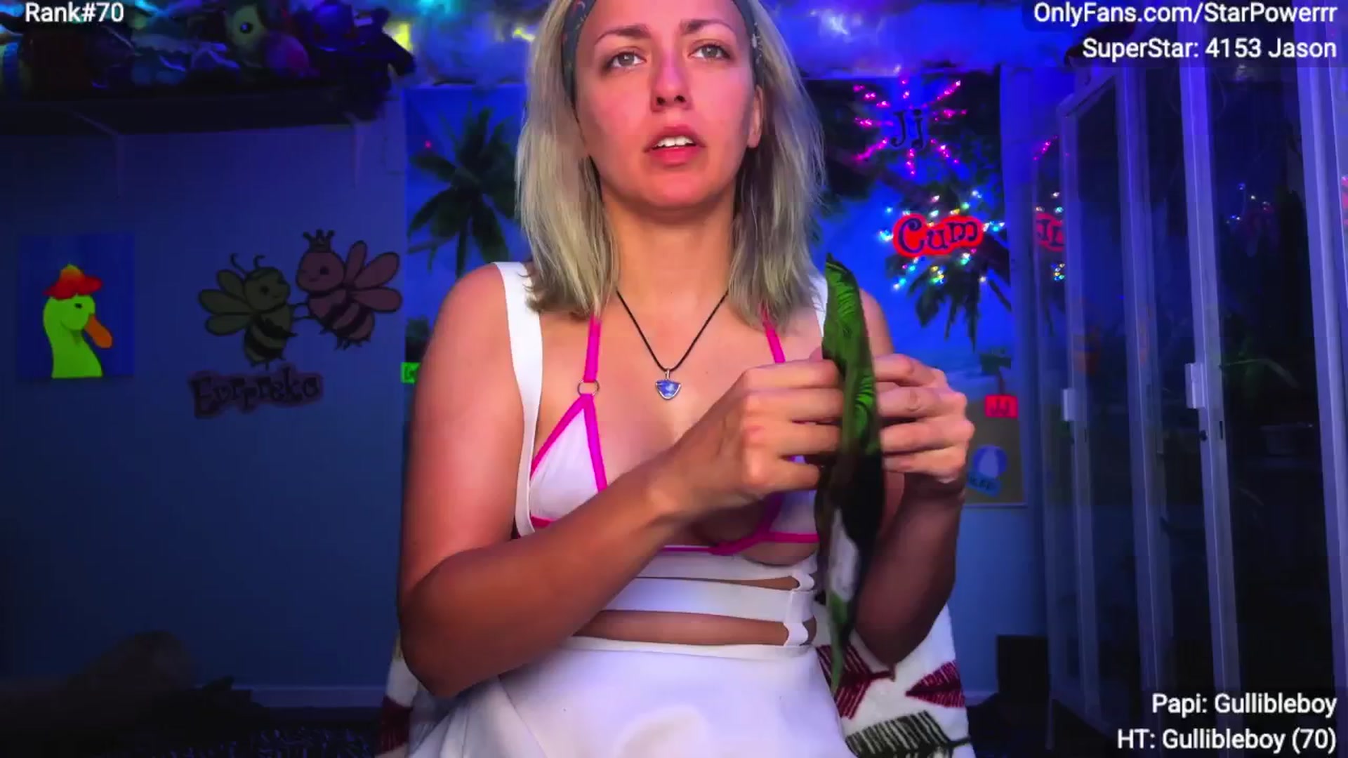 Gallery image thumbnail from StarPowerrr's myfreecams stream on, 07/15/2025, 07:55 image 1 of 20