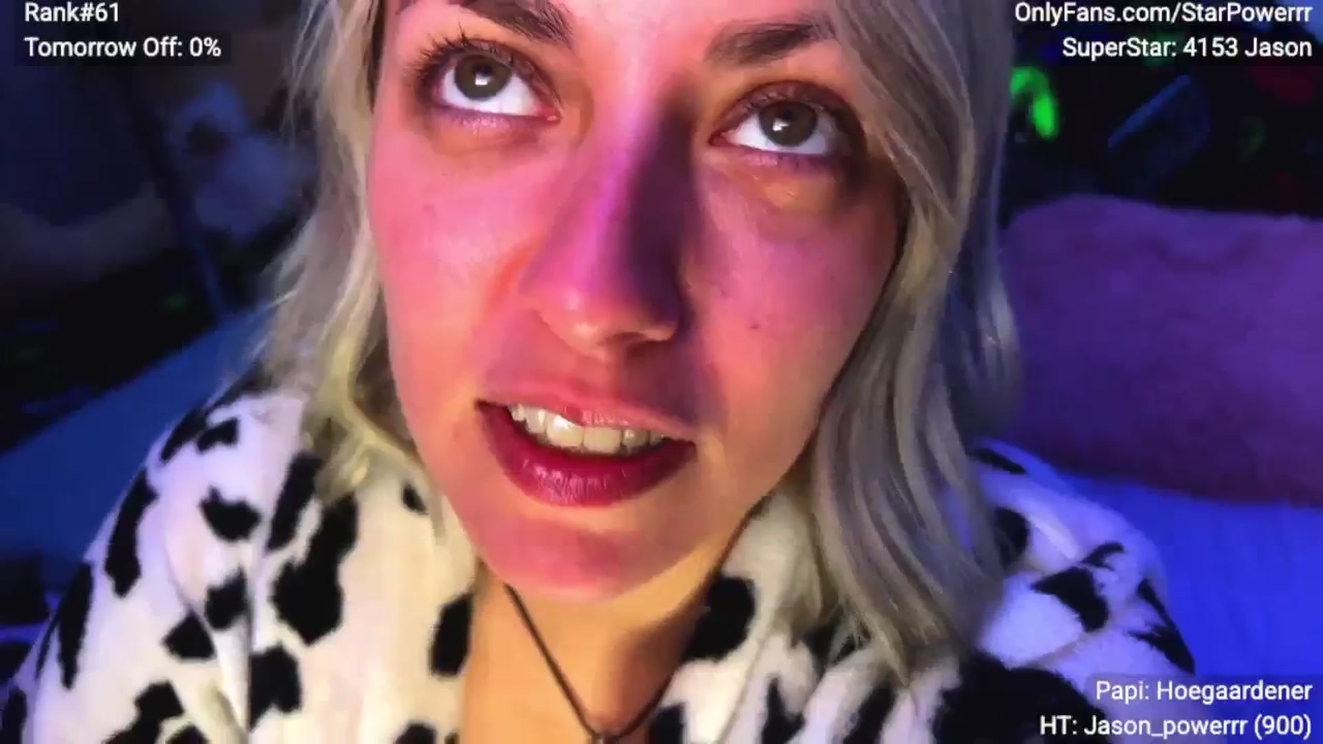Gallery image thumbnail from StarPowerrr's myfreecams stream on, 07/23/2025, 10:16 image 7 of 20