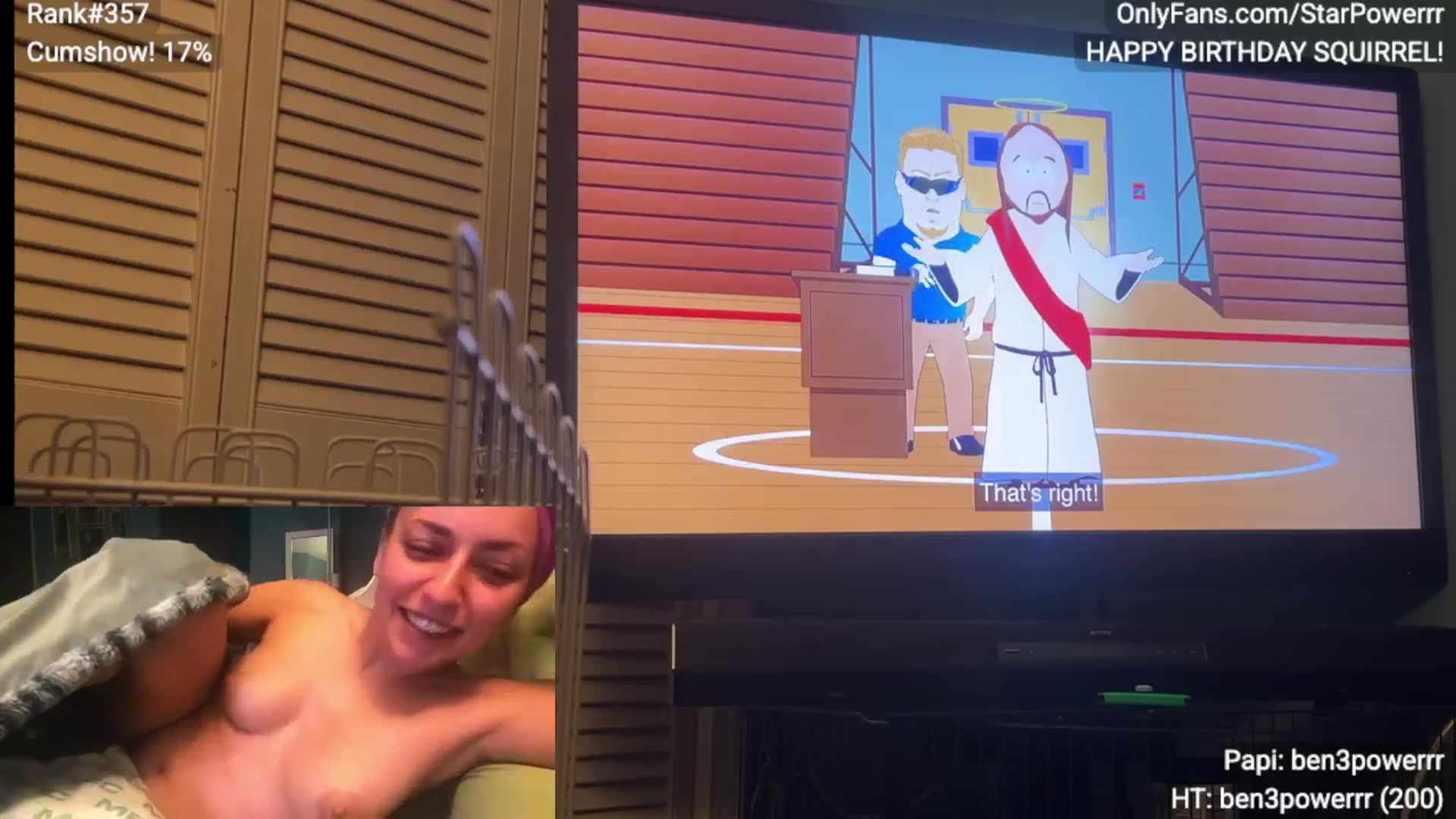 Gallery image thumbnail from StarPowerrr's myfreecams stream on, 08/04/2025, 07:02 image 2 of 20