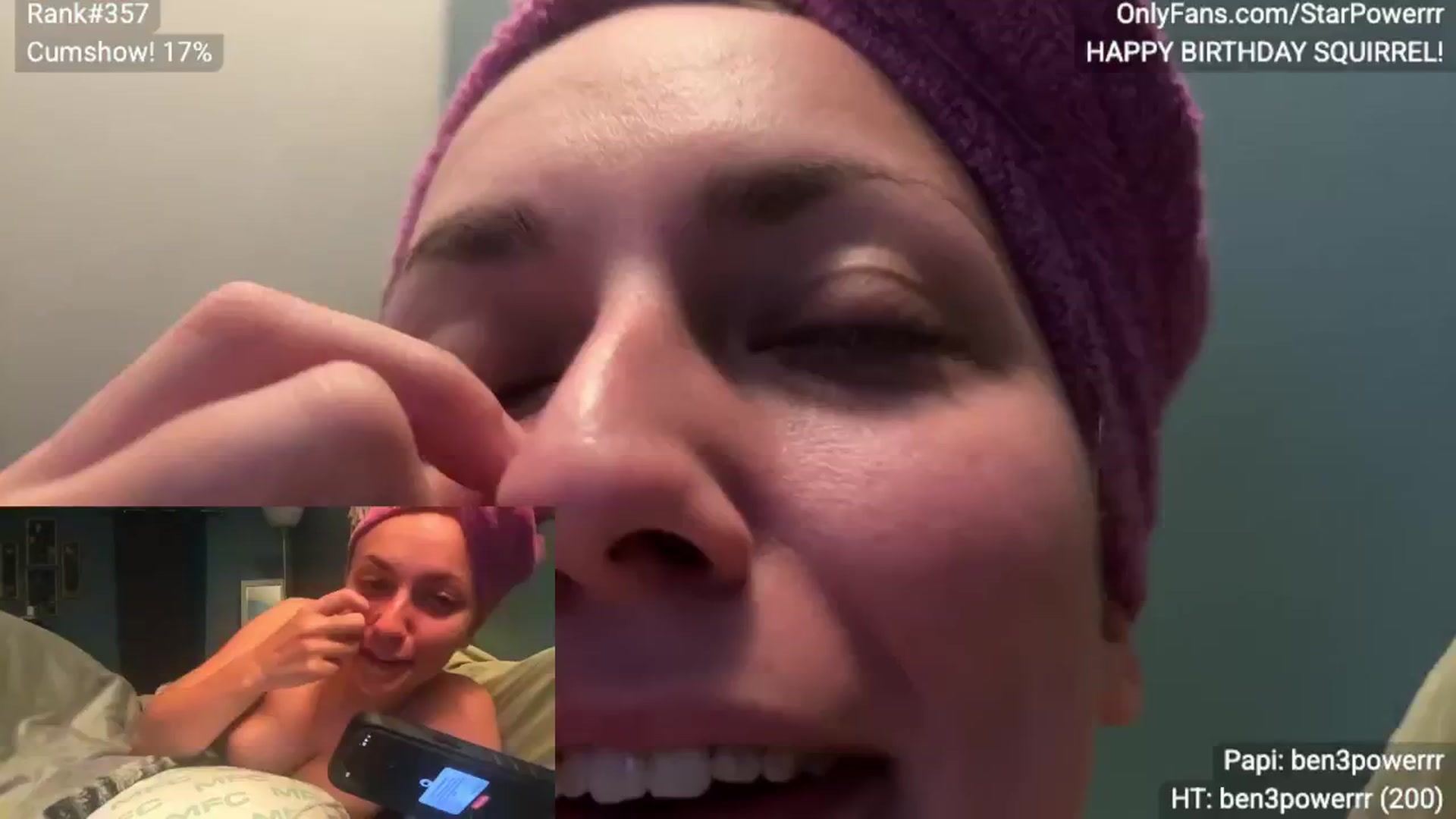 Gallery image thumbnail from StarPowerrr's myfreecams stream on, 08/04/2025, 07:02 image 1 of 20